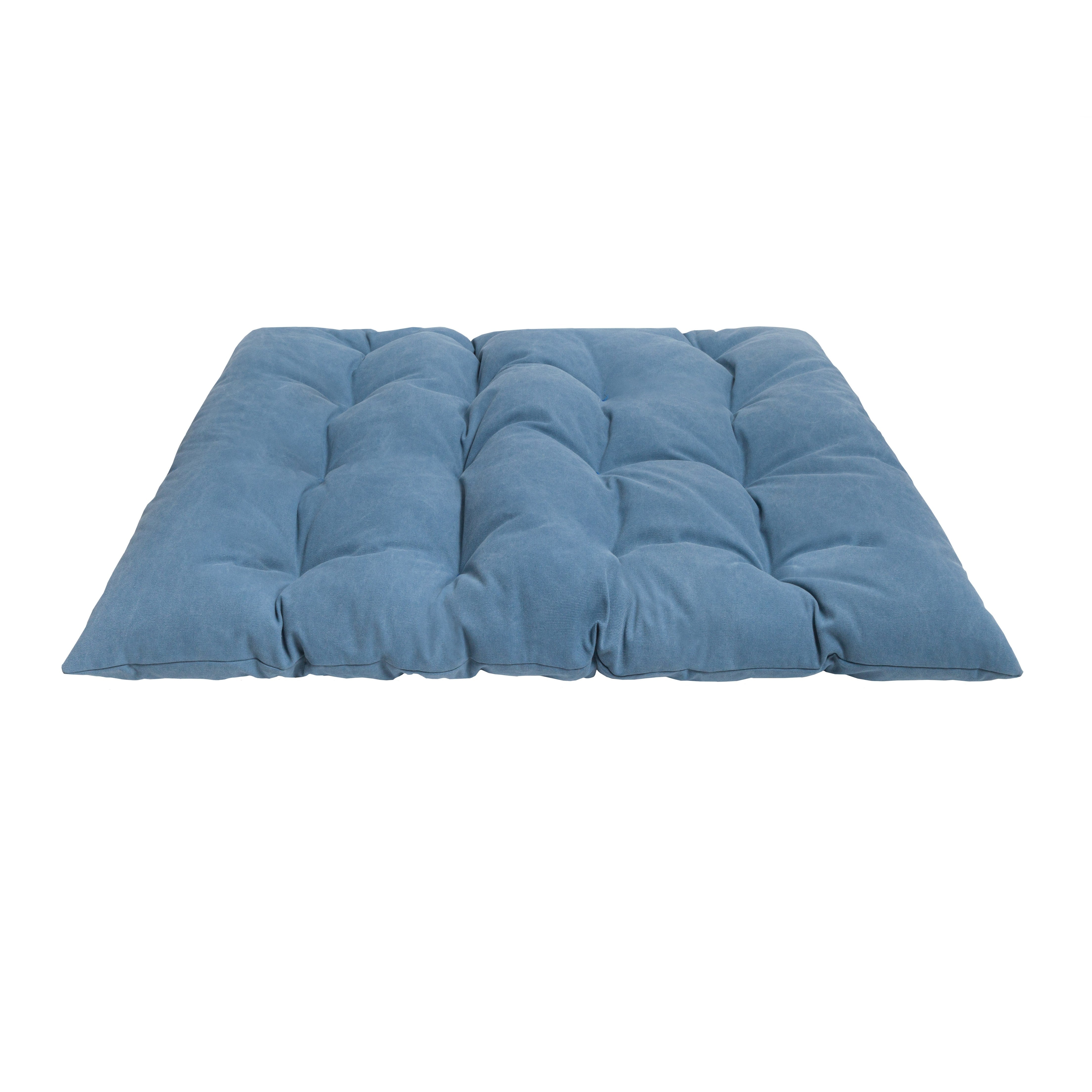 Colchón Futon de suelo azul