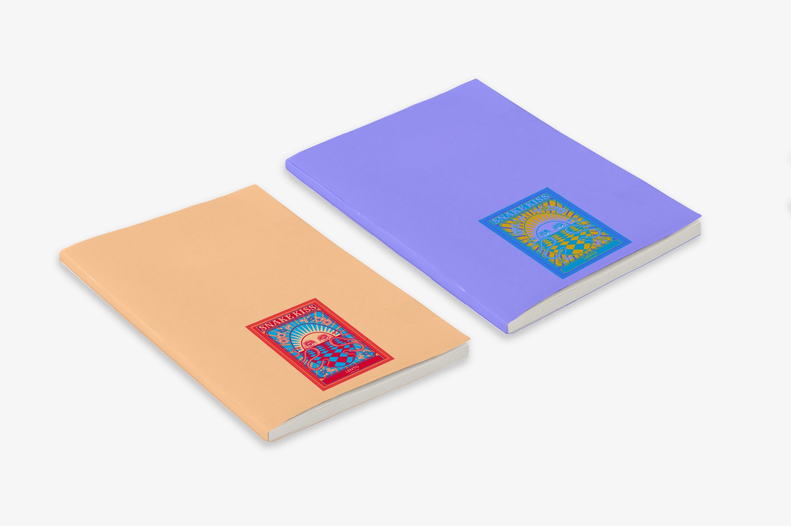 Set 2 Note Book Snake kiss