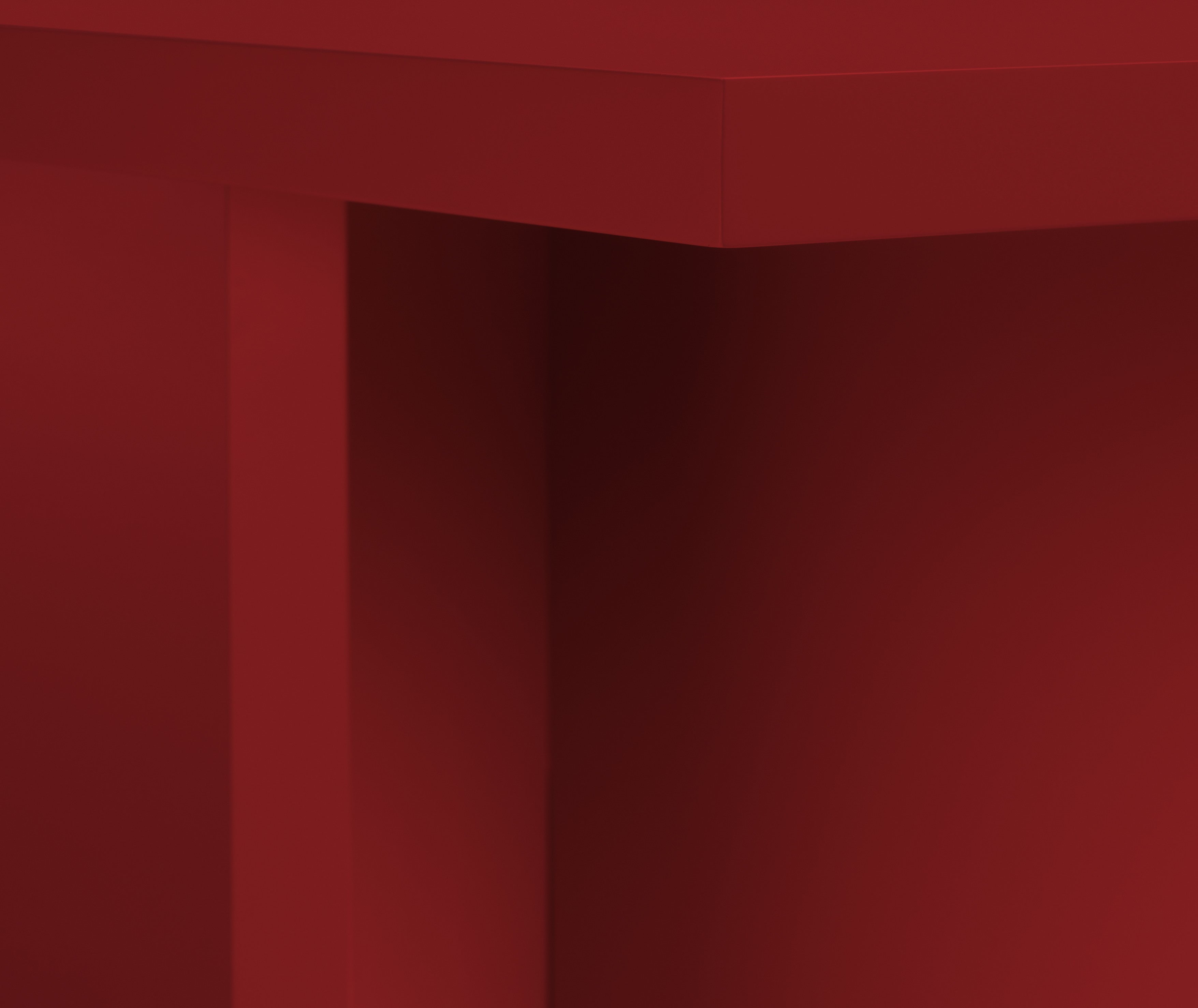 Mesa de comedor cuadrada Matilda Flame 100x100