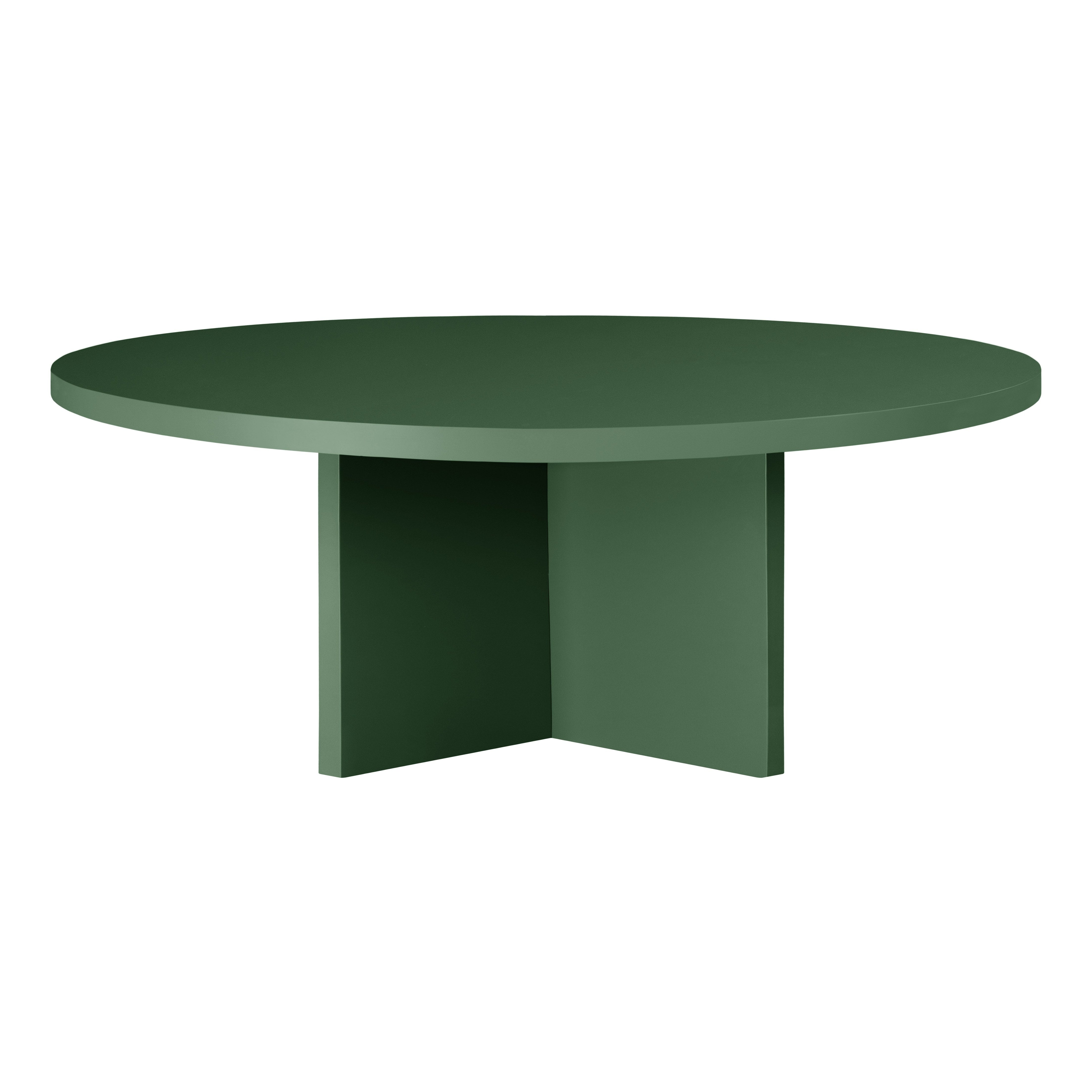Mesa baja redonda Pausa Cedar 100