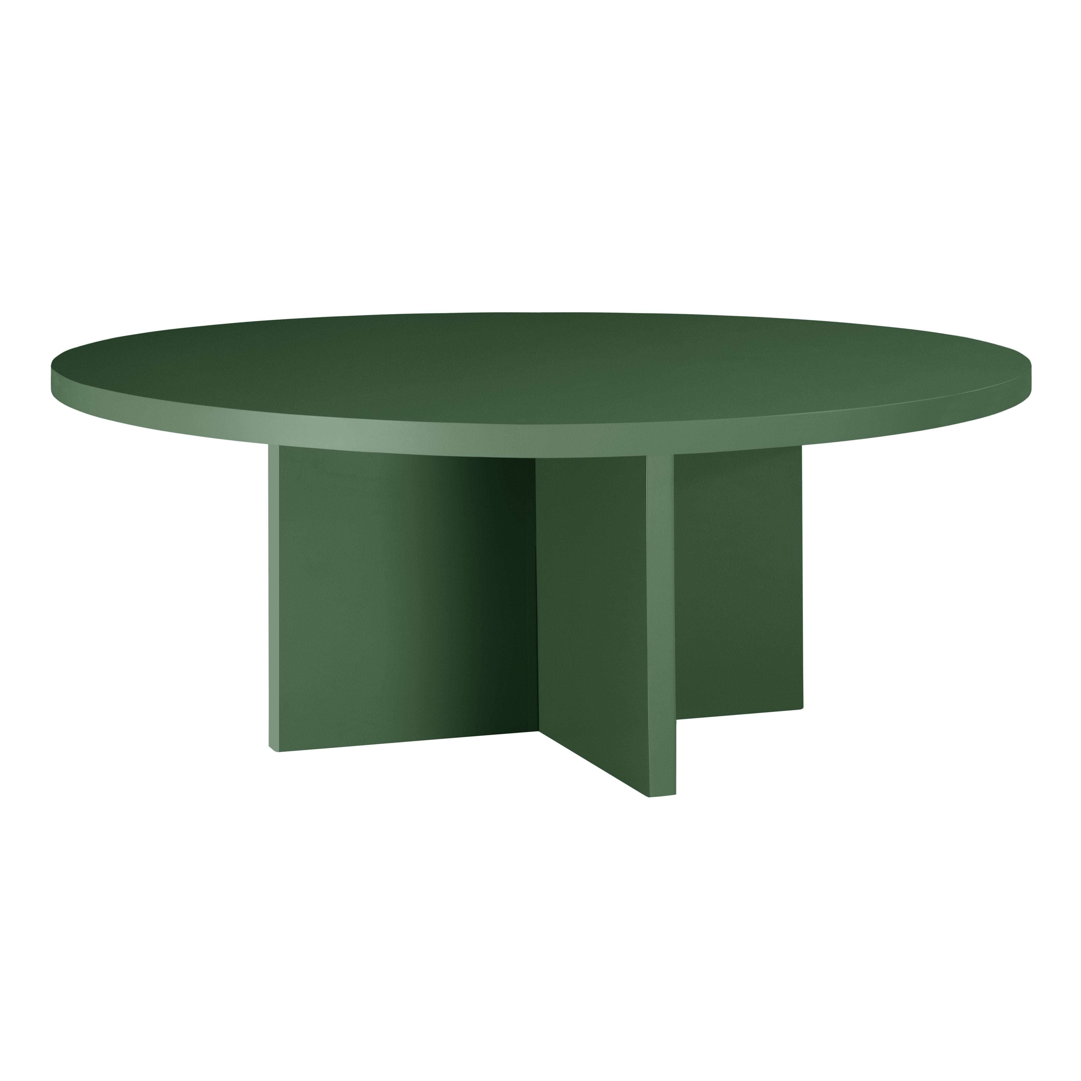 Mesa baja redonda Pausa Cedar 100