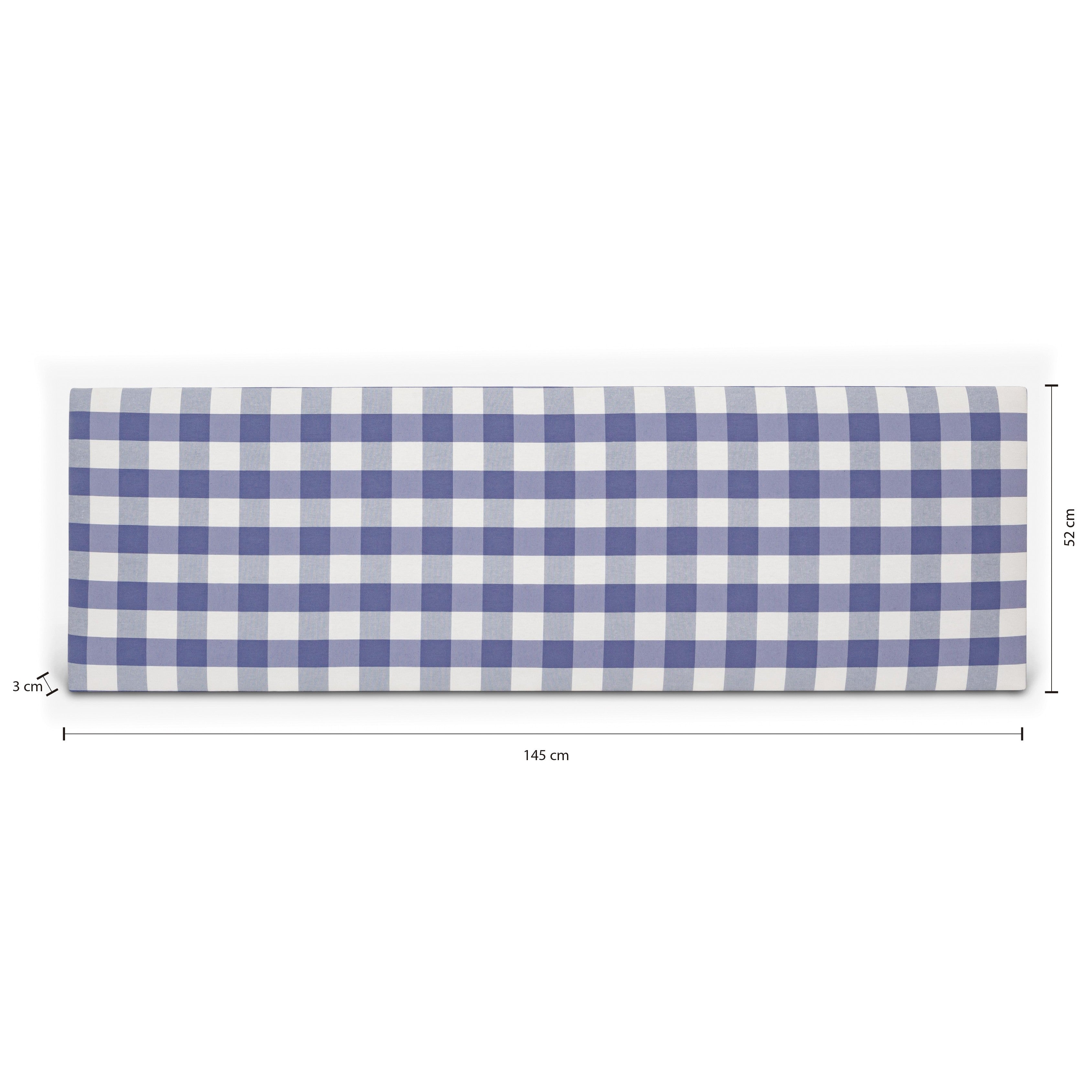 Tête de lit Billy 135 Vichy Bleu