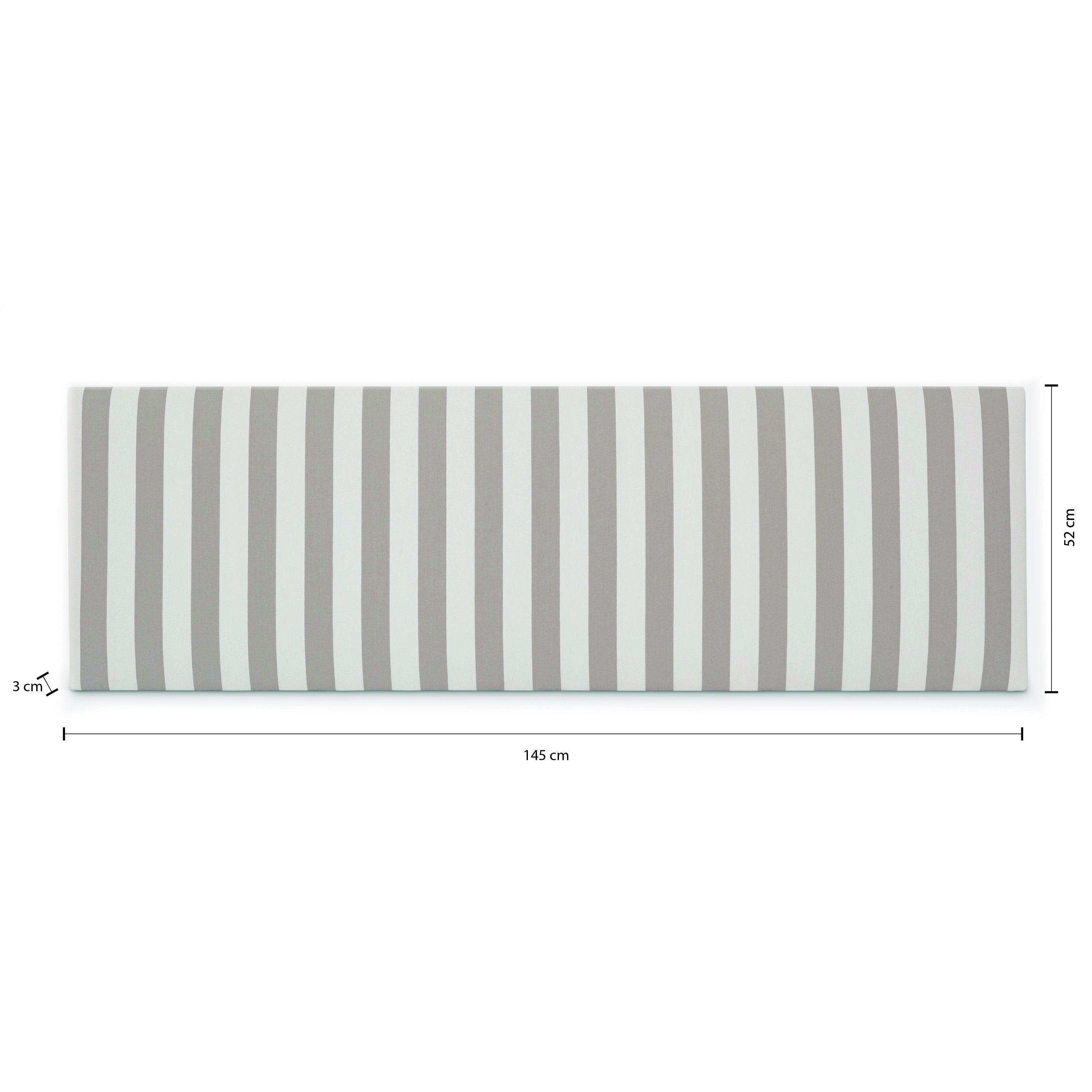 Tête de lit Billy 135 rayures beige