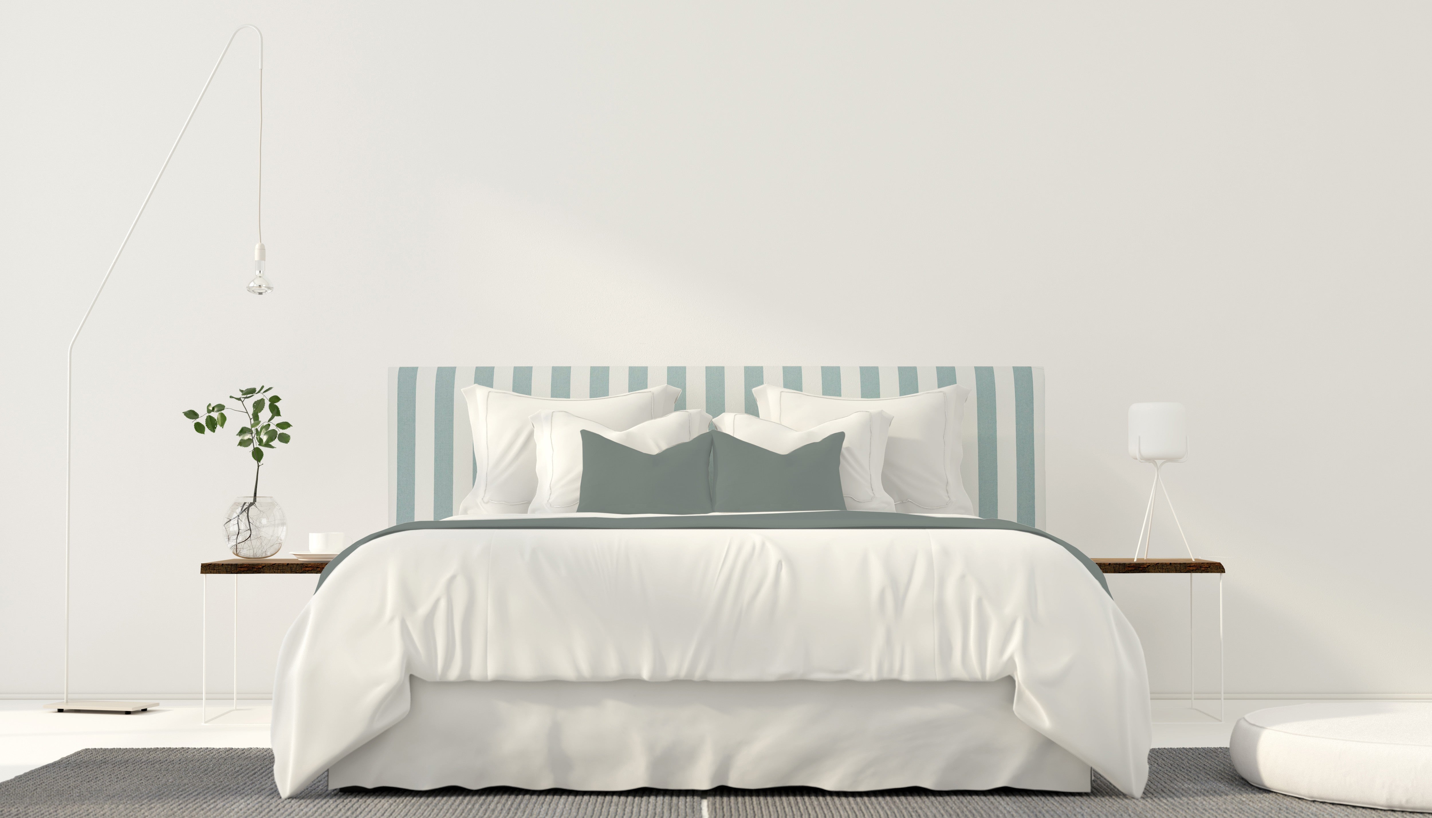 Cabecero Billie 150 Stripes Turquesa
