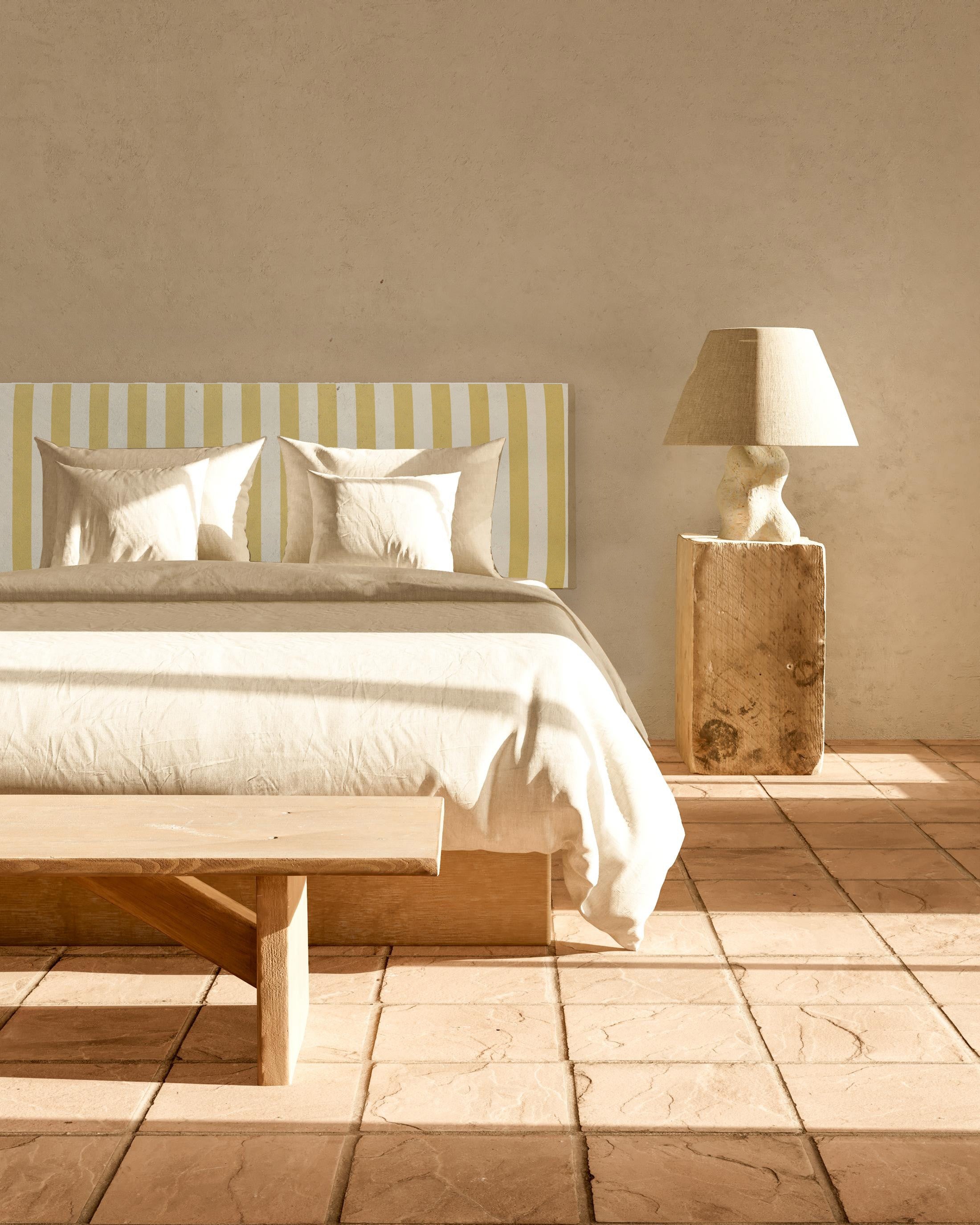 Cabecero Billie 150 Stripes Amarillo