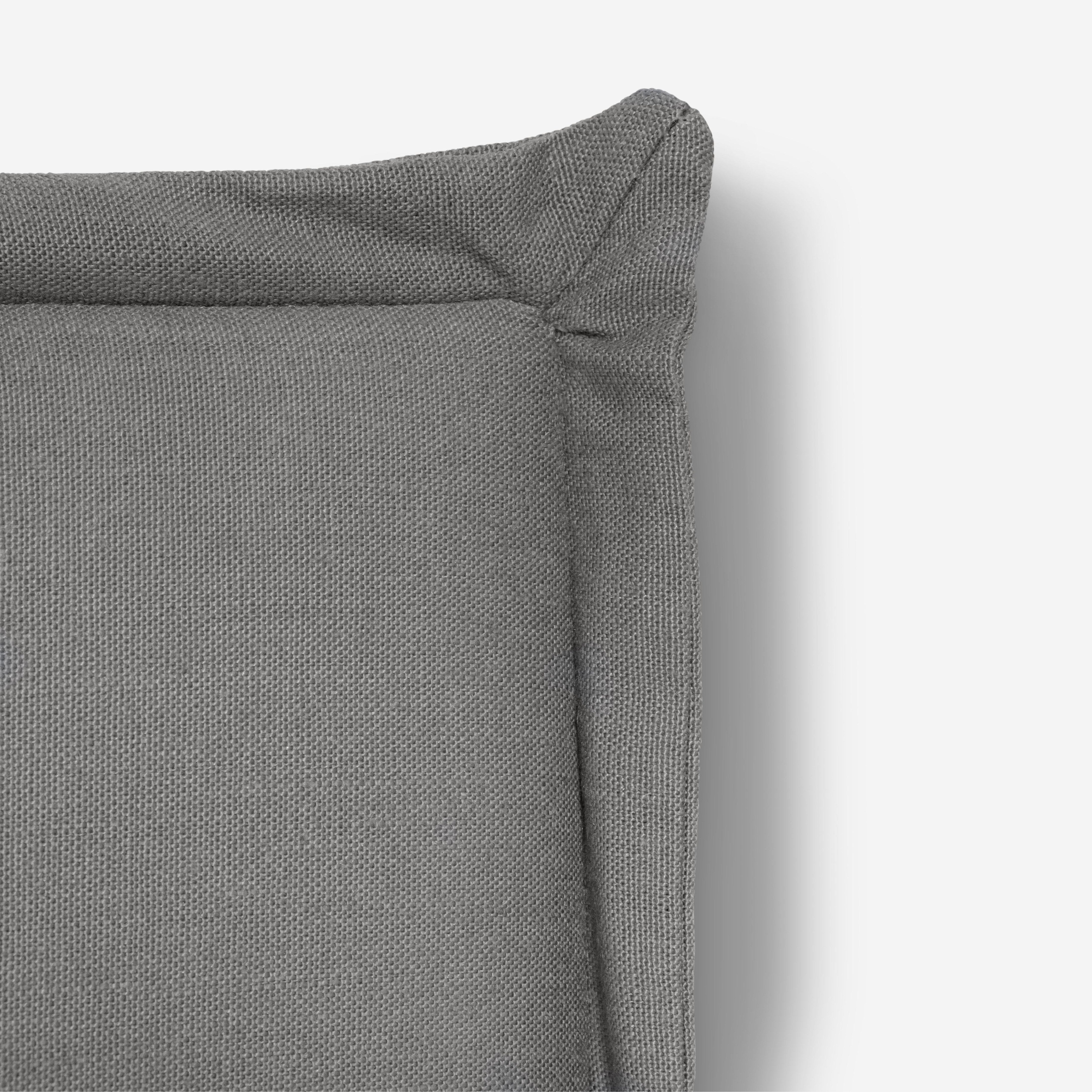 Linen upholstered headboard 135 Edmond Gray