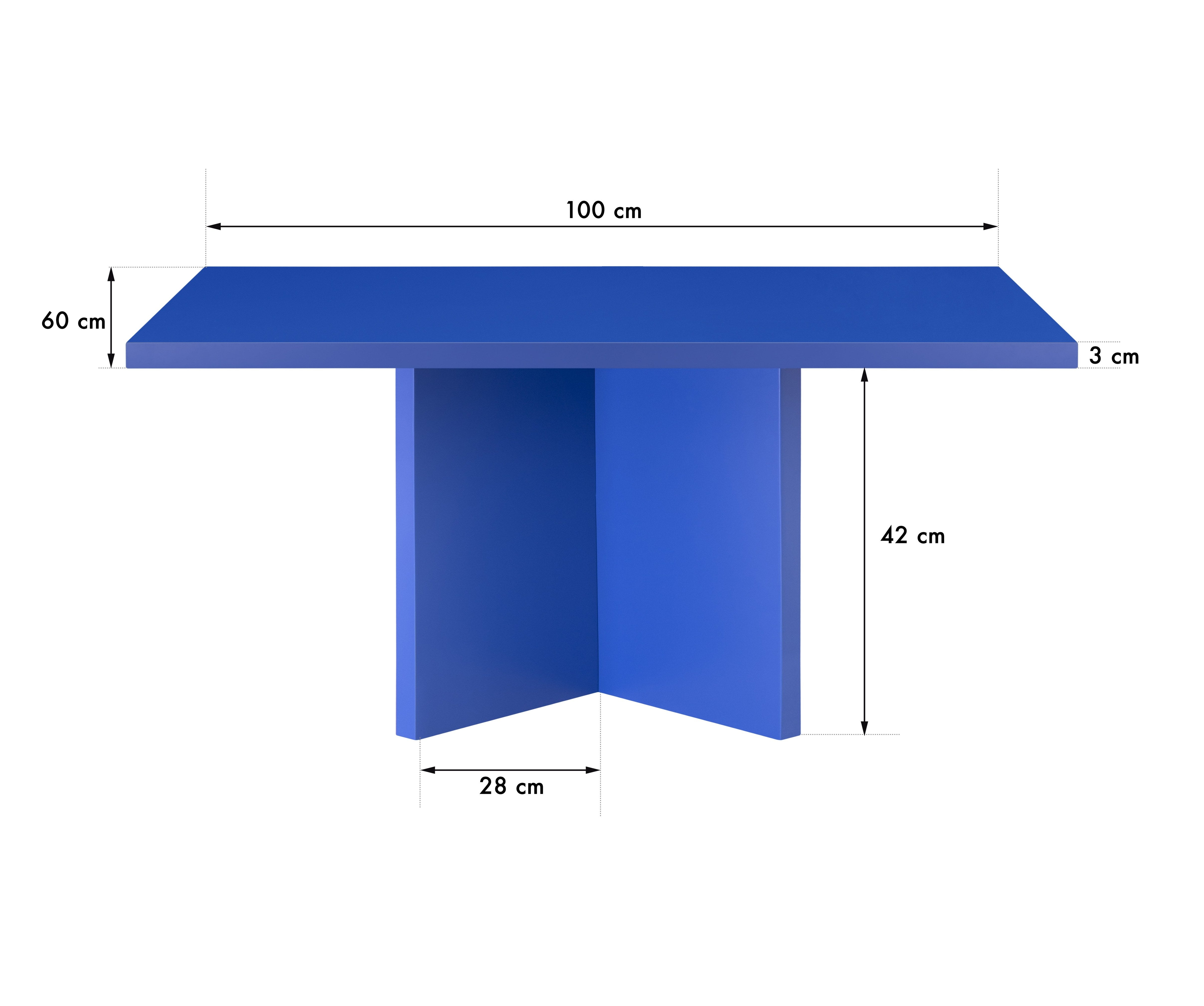 Mesa baja rectangular Charla Pruss 100x60