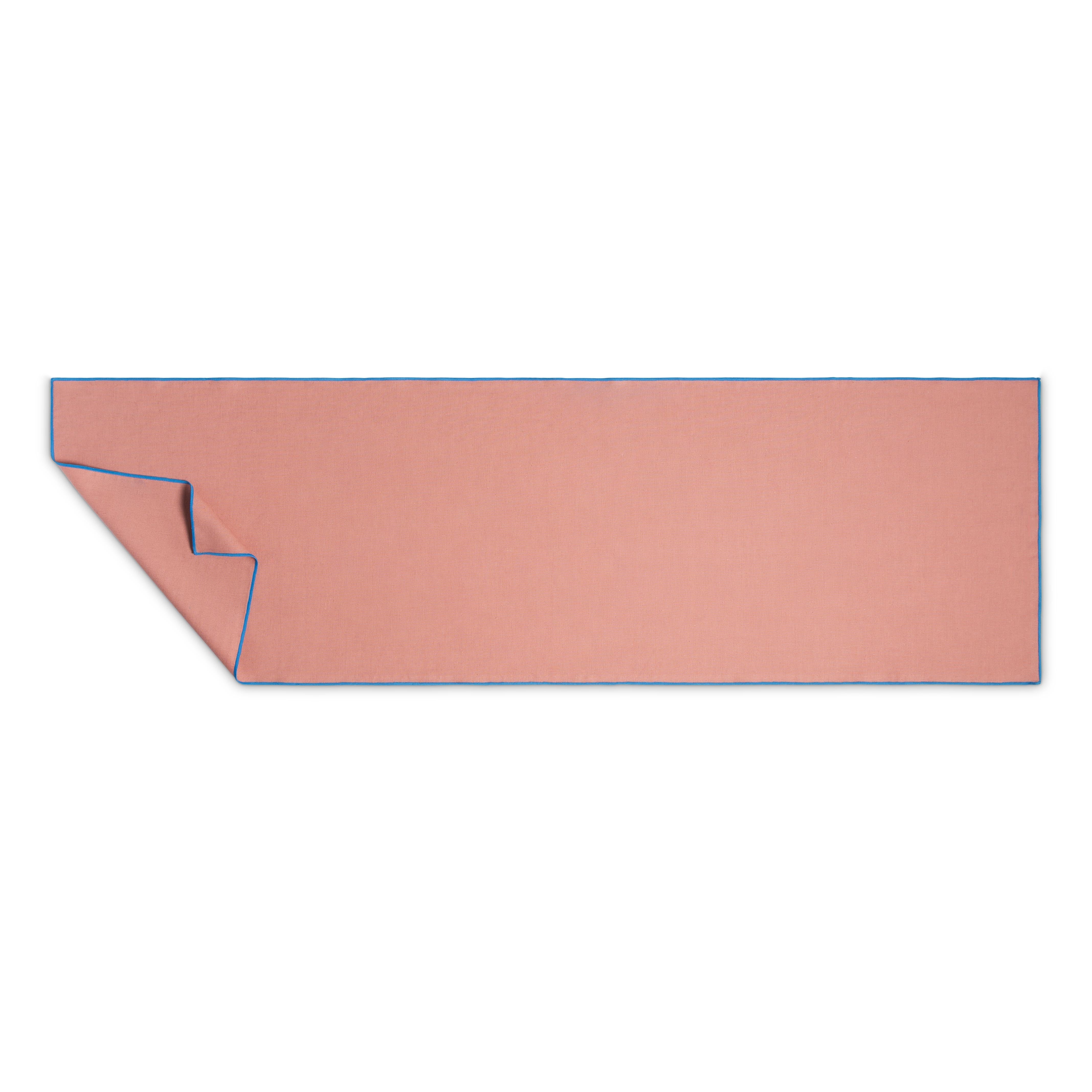 Set 2 caminos de mesa Contrast Edge Pink