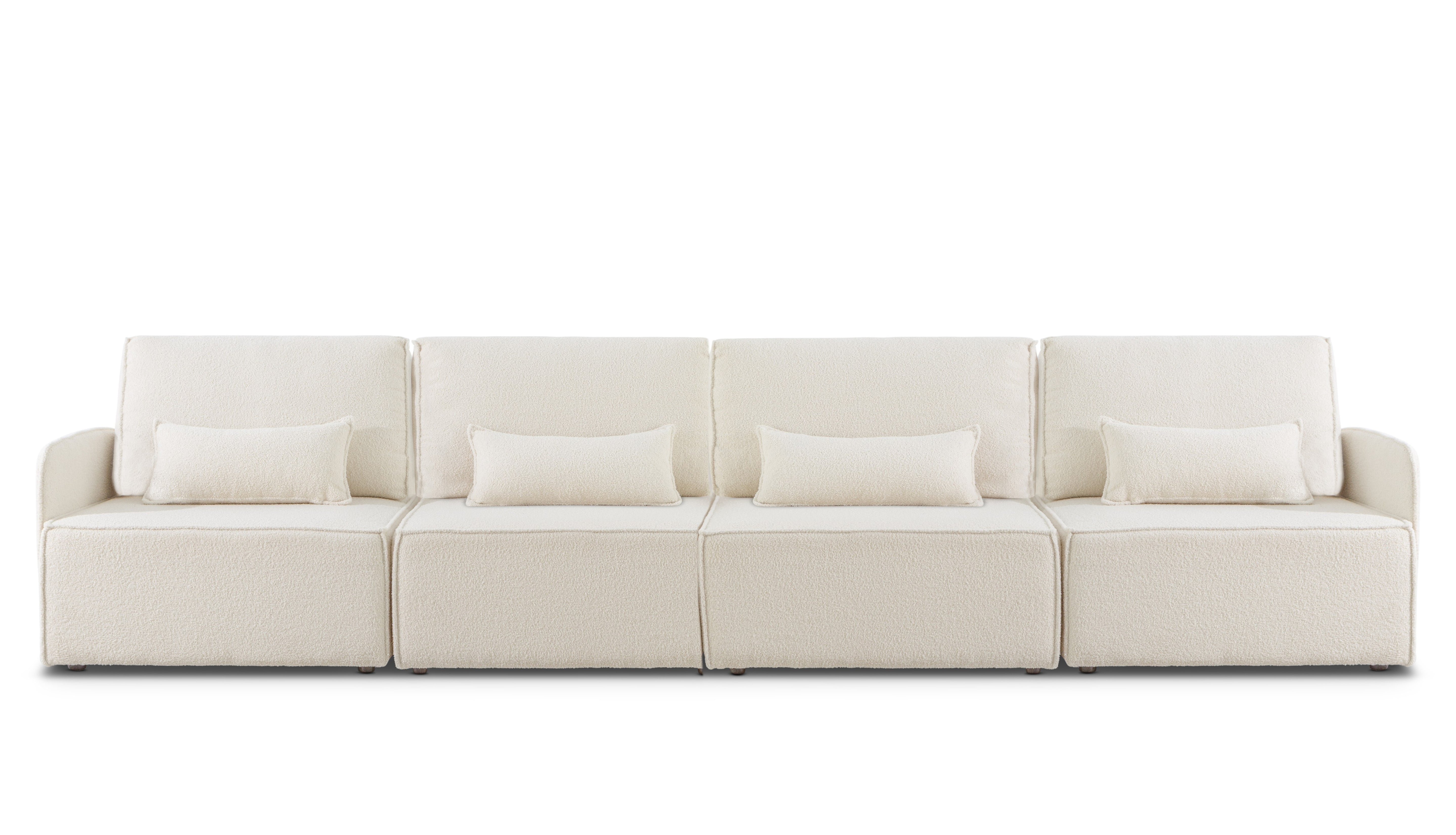 Sofa modular Lea 4 plazas Snow