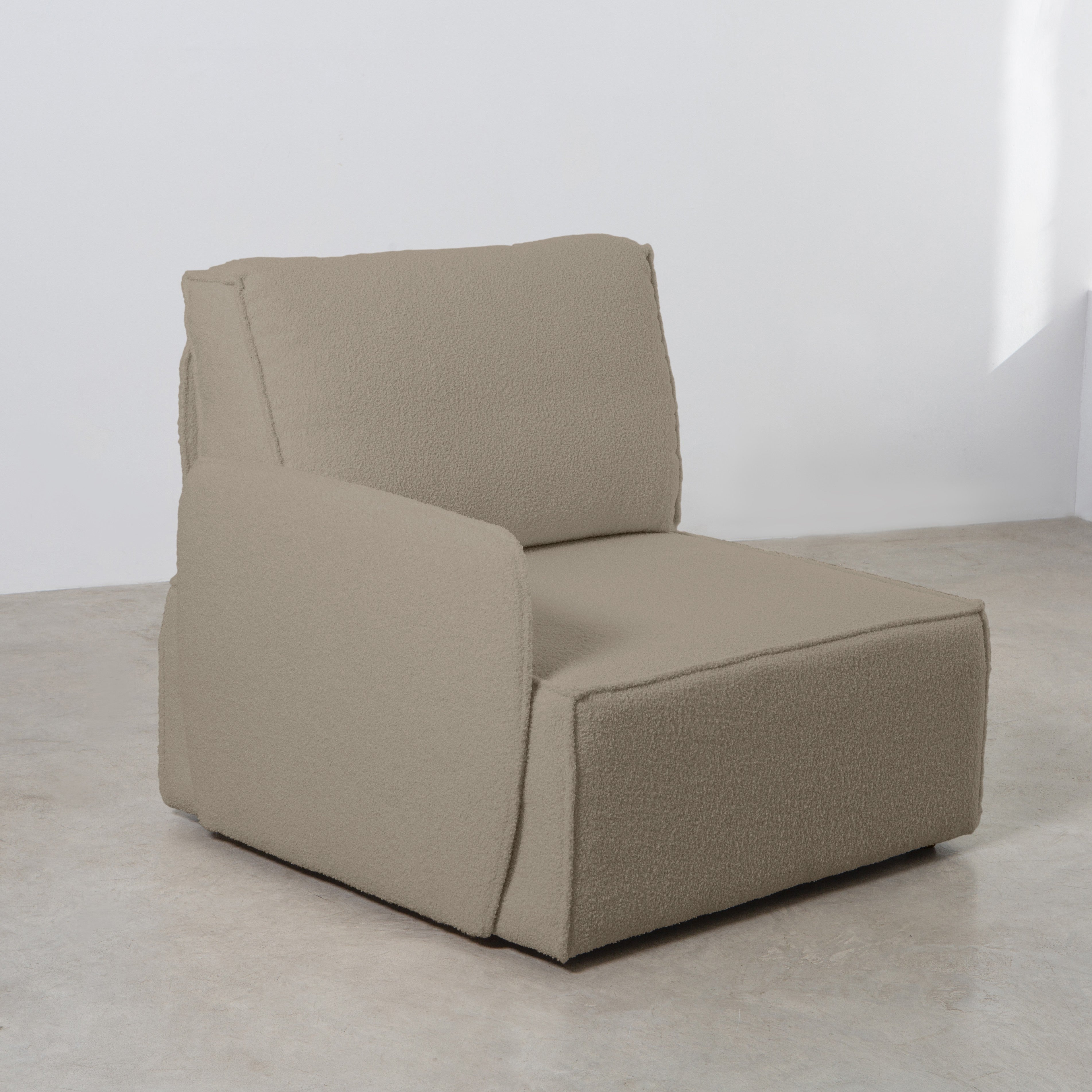 Sofa Modular Lea 4 plazas Chaiselongue Stone