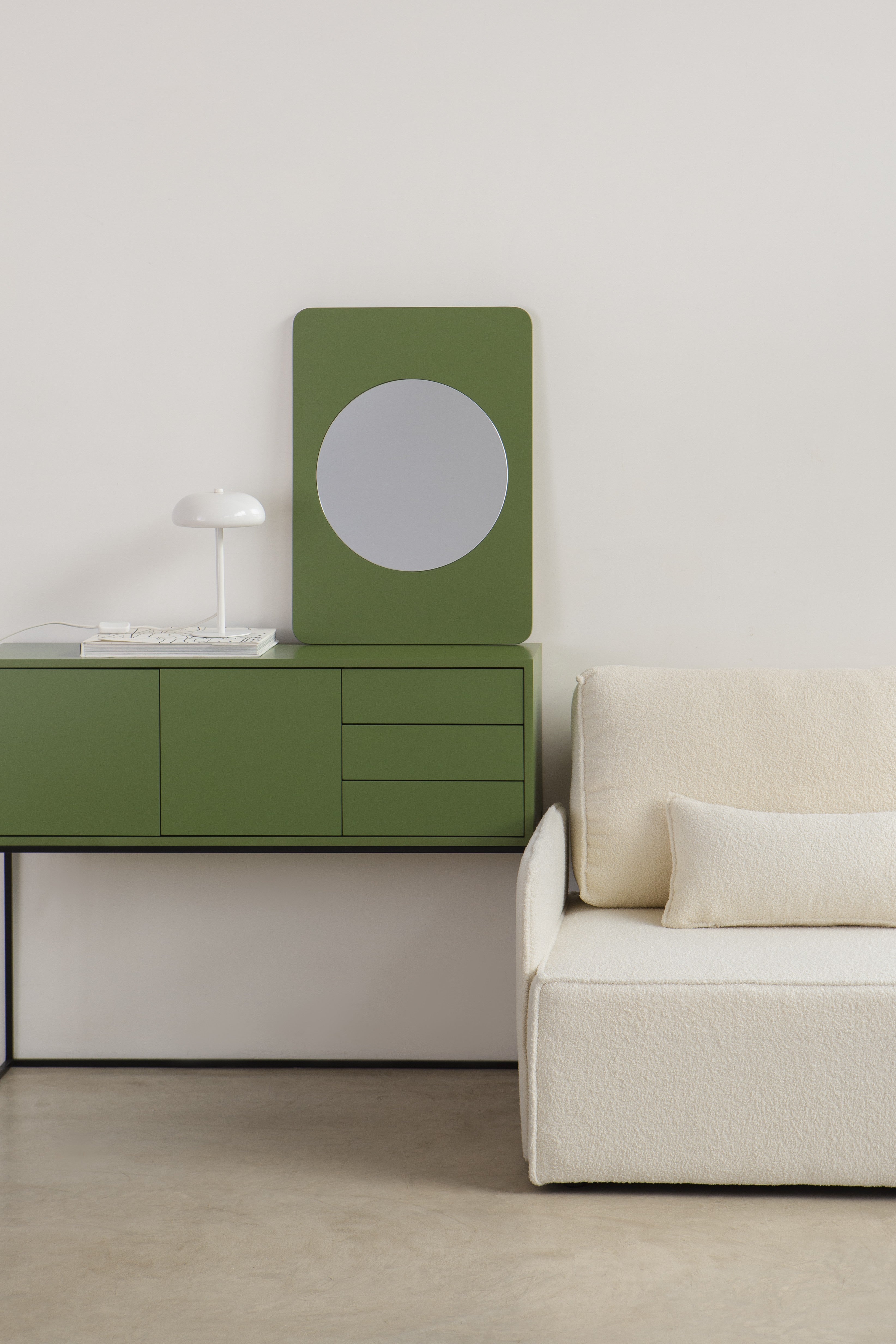 Espejo Milos 70x50 Verde