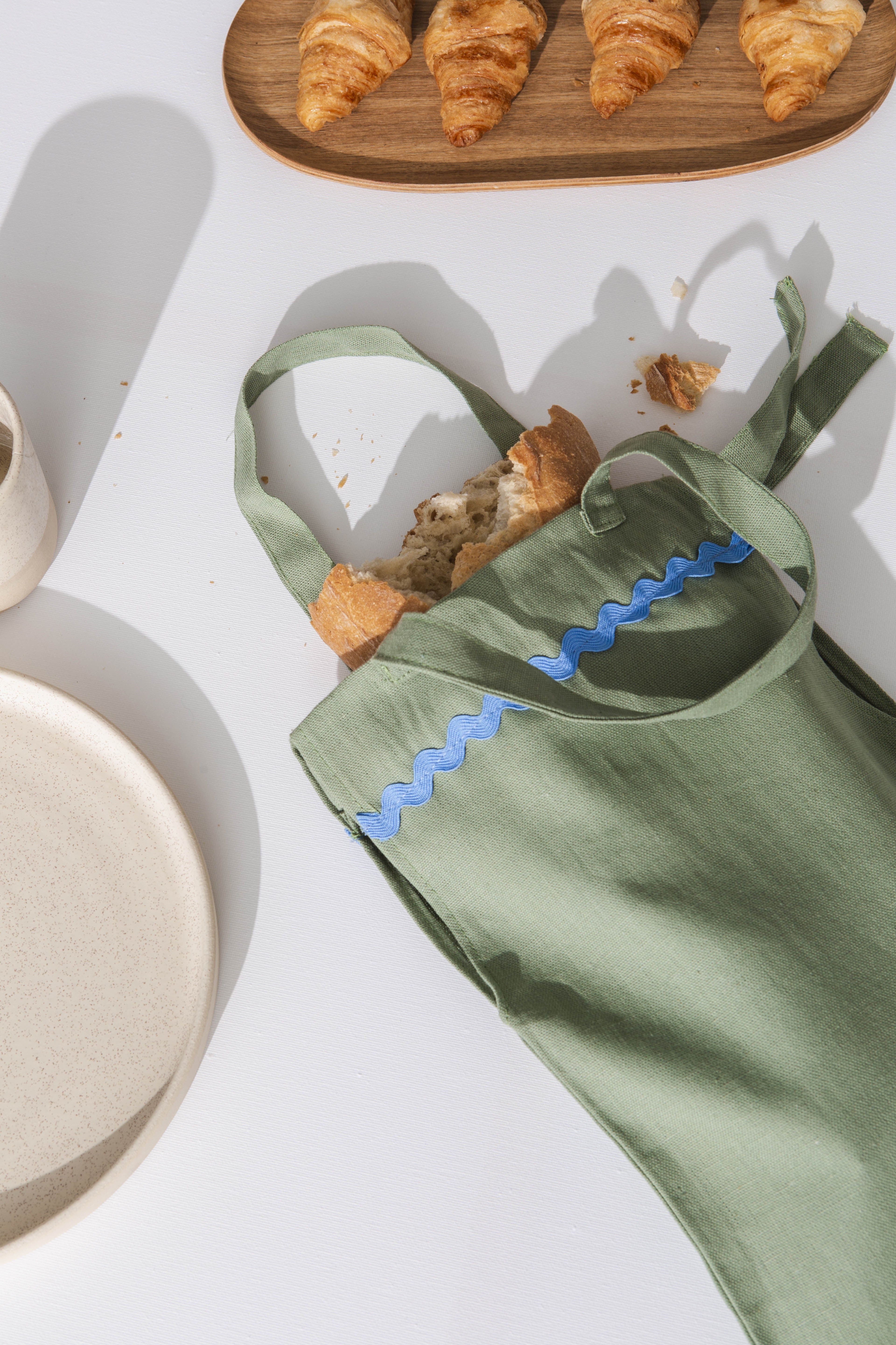 Bolsa de Pan Wavy Verde