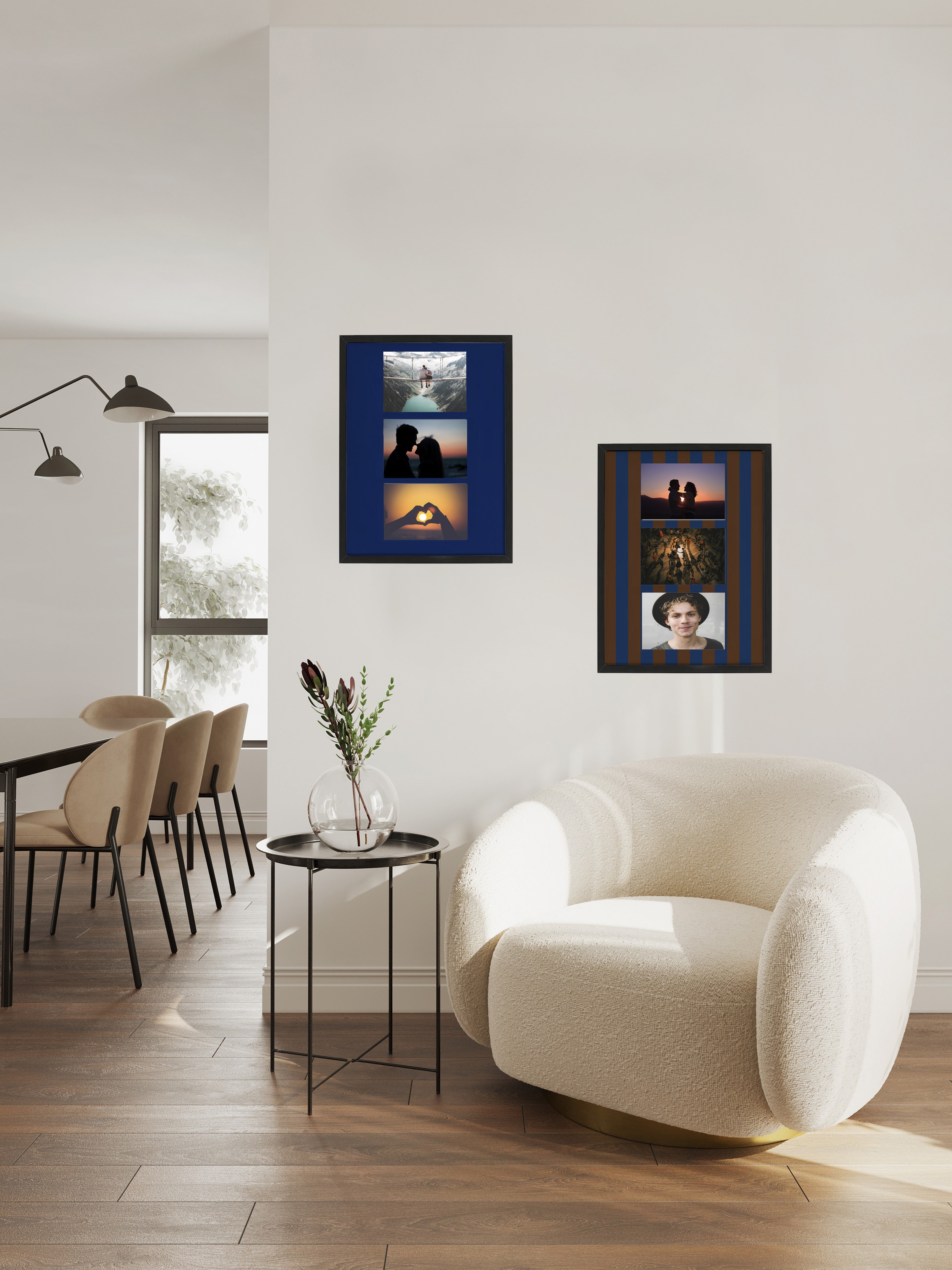 Photo Frame triple Pruss
