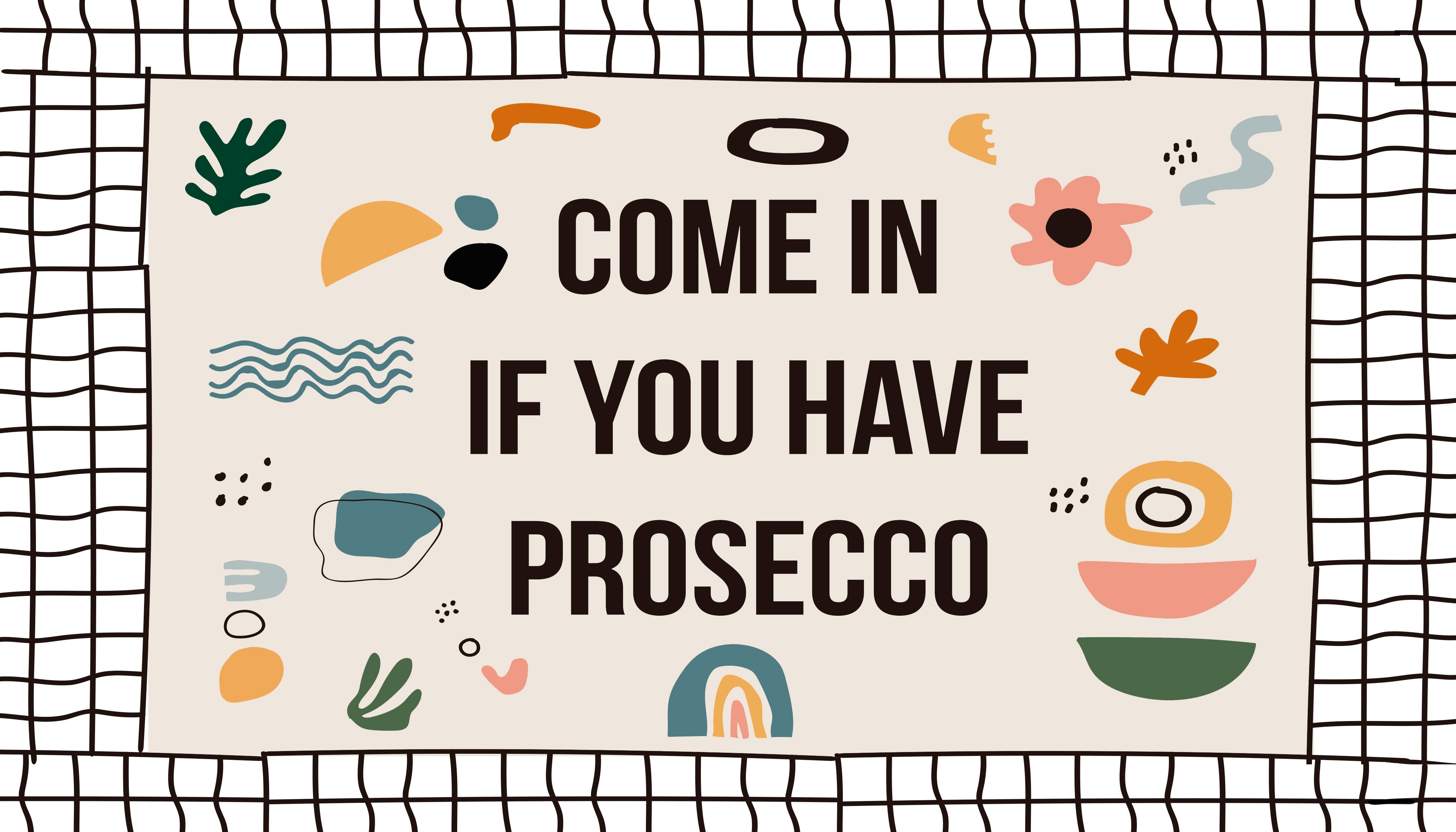 Door Mat (Prosecco)