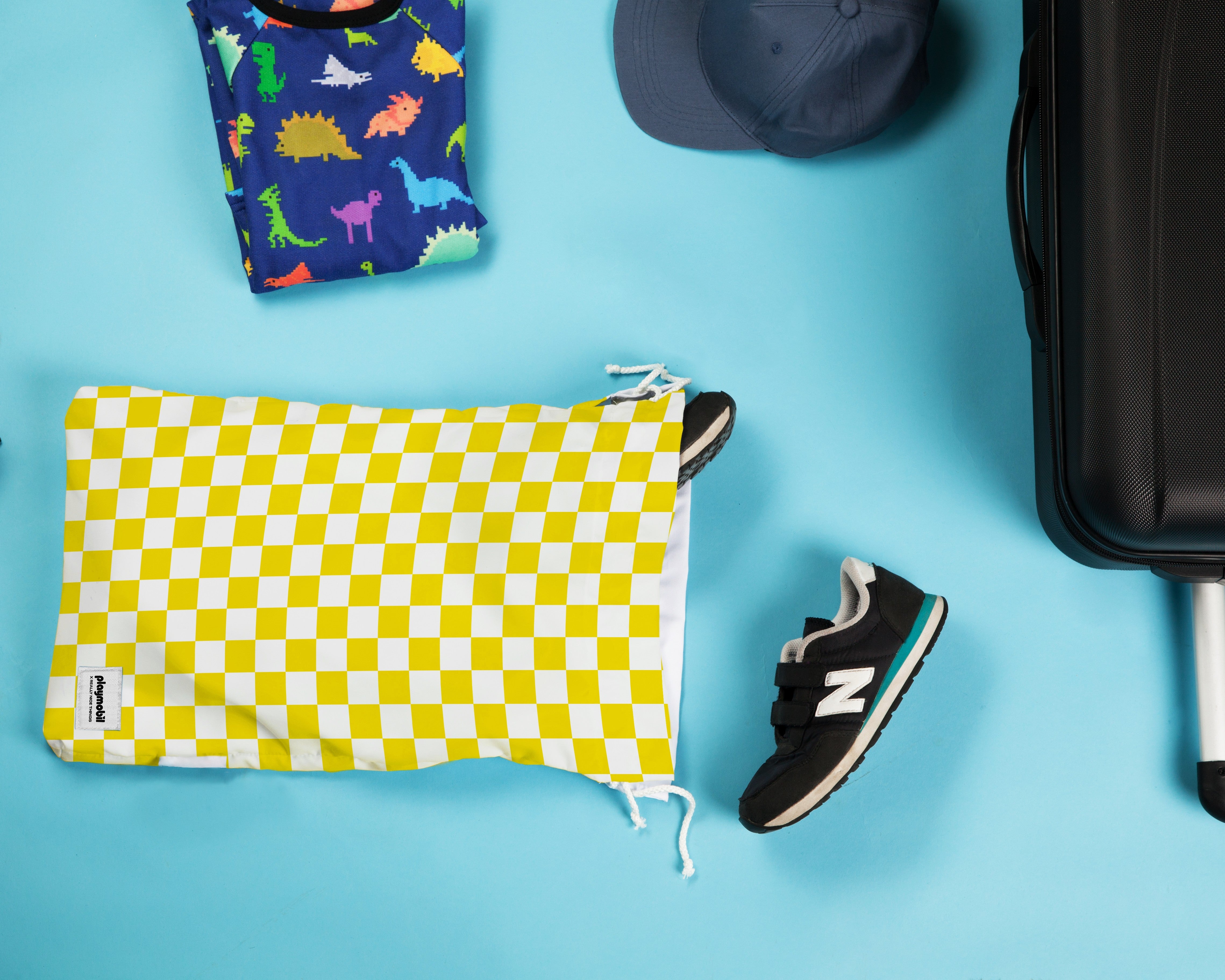 Set 2 Travel Bag (Yellow Playmobil)