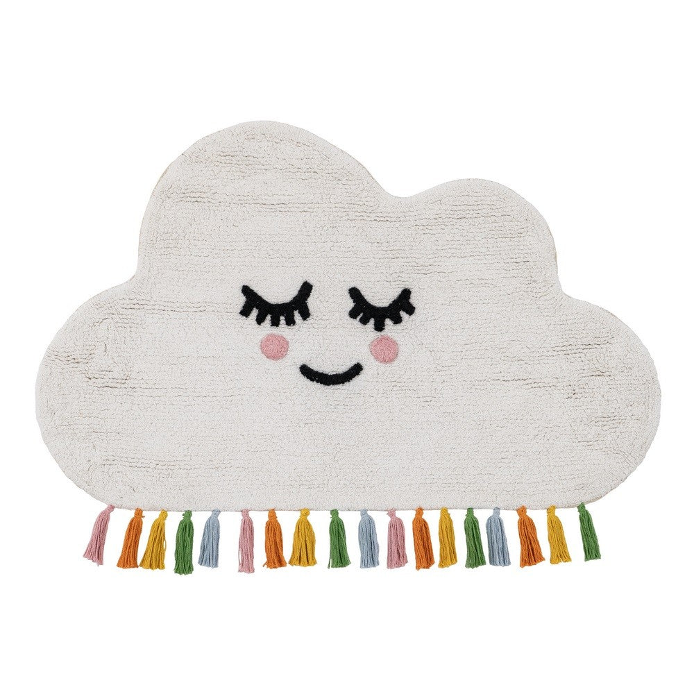 Alfombra Nube Blanco 100x60