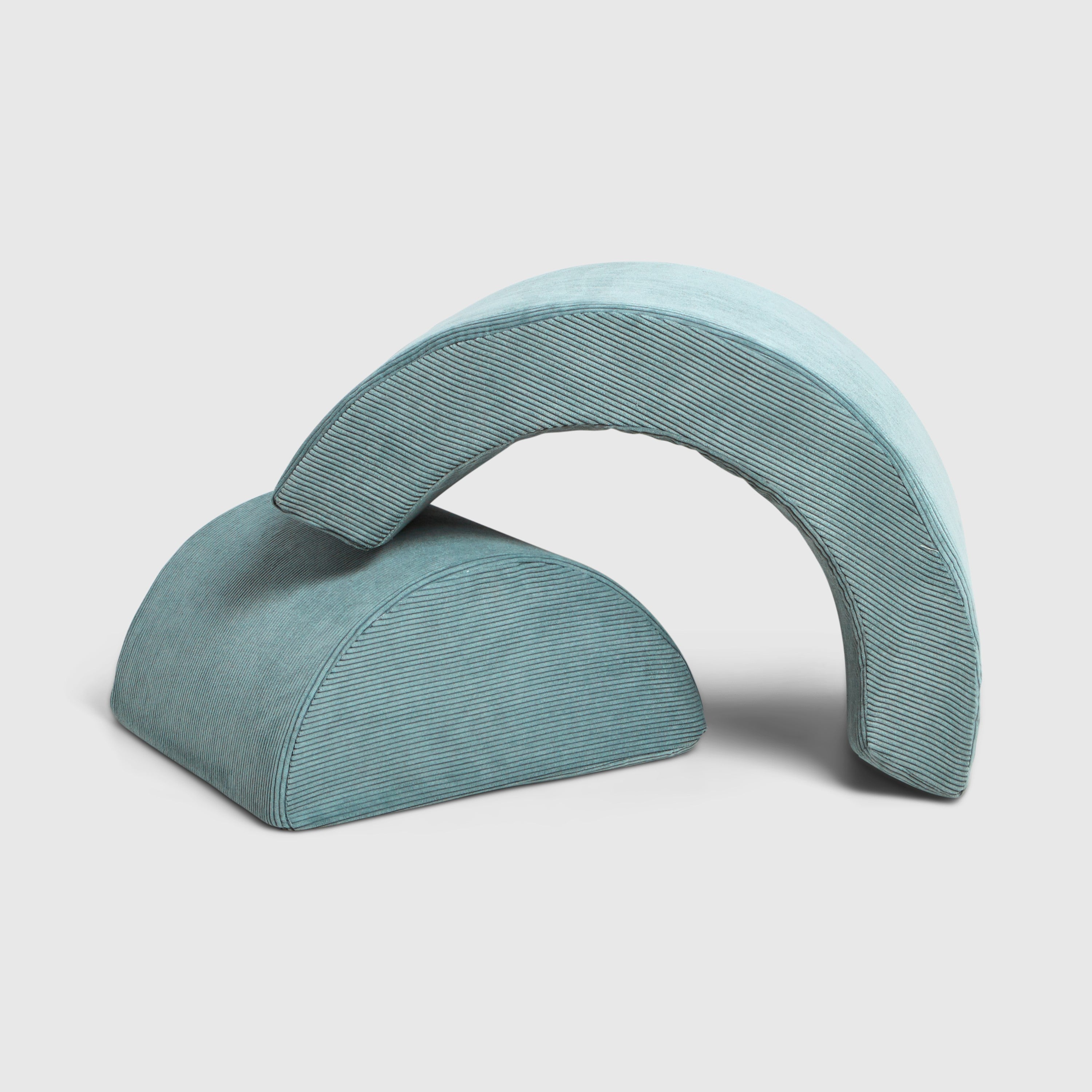 Set Rainbow Psicomotricidad Montessori Pana (Aguamarina)