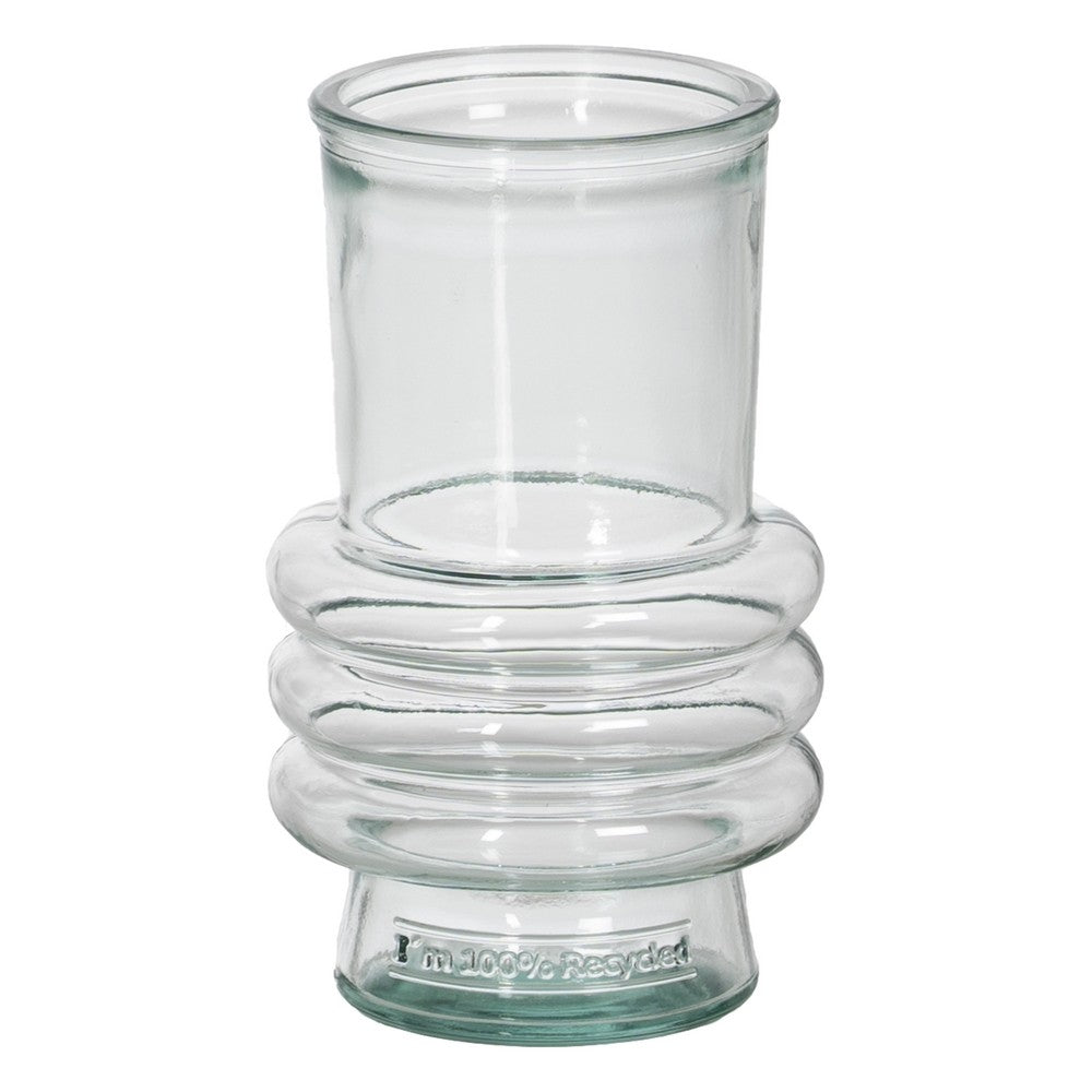 FLORERO GUSSET VIDRIO RECICLADO