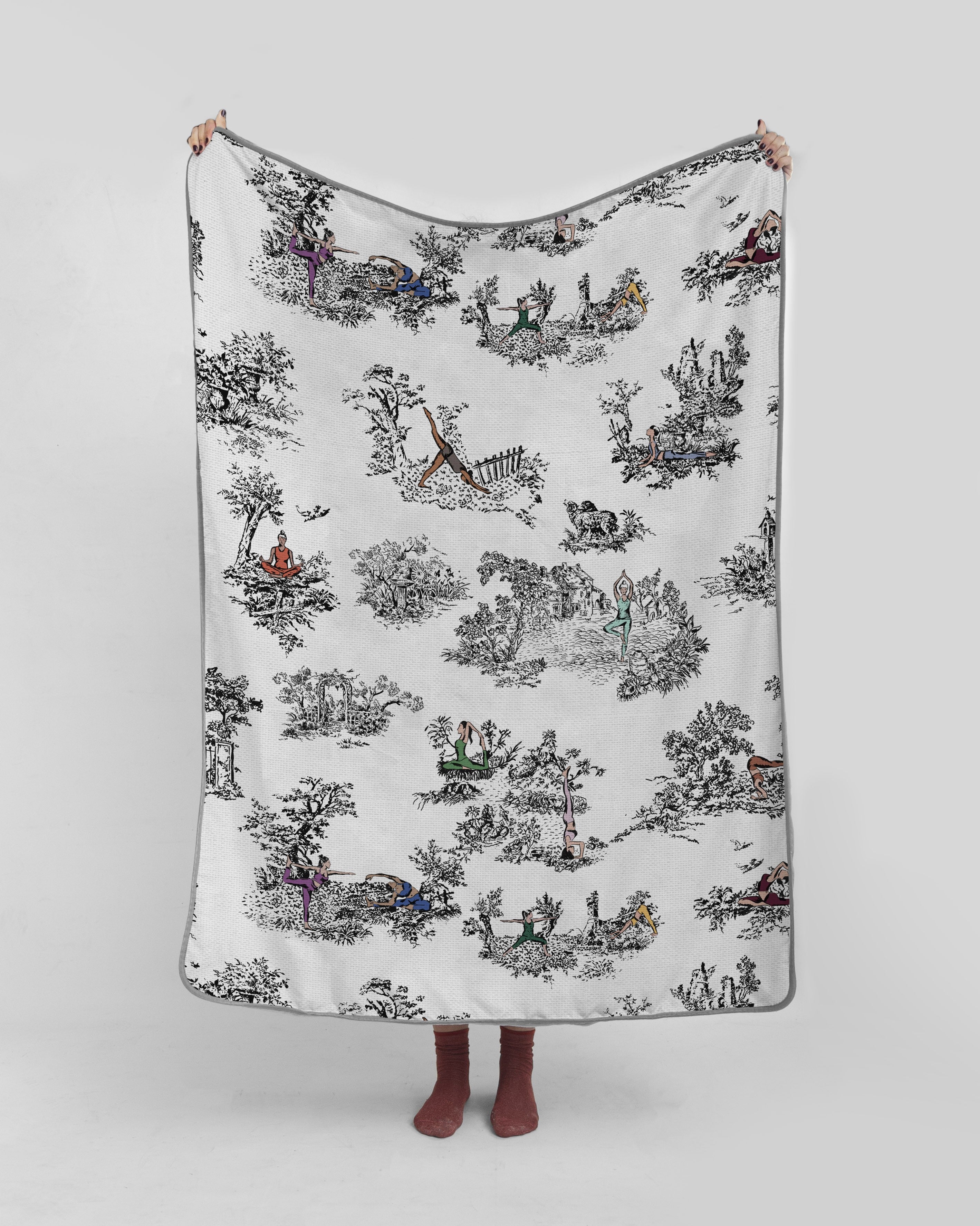 Manta 130x170 (Toile de Yogui)