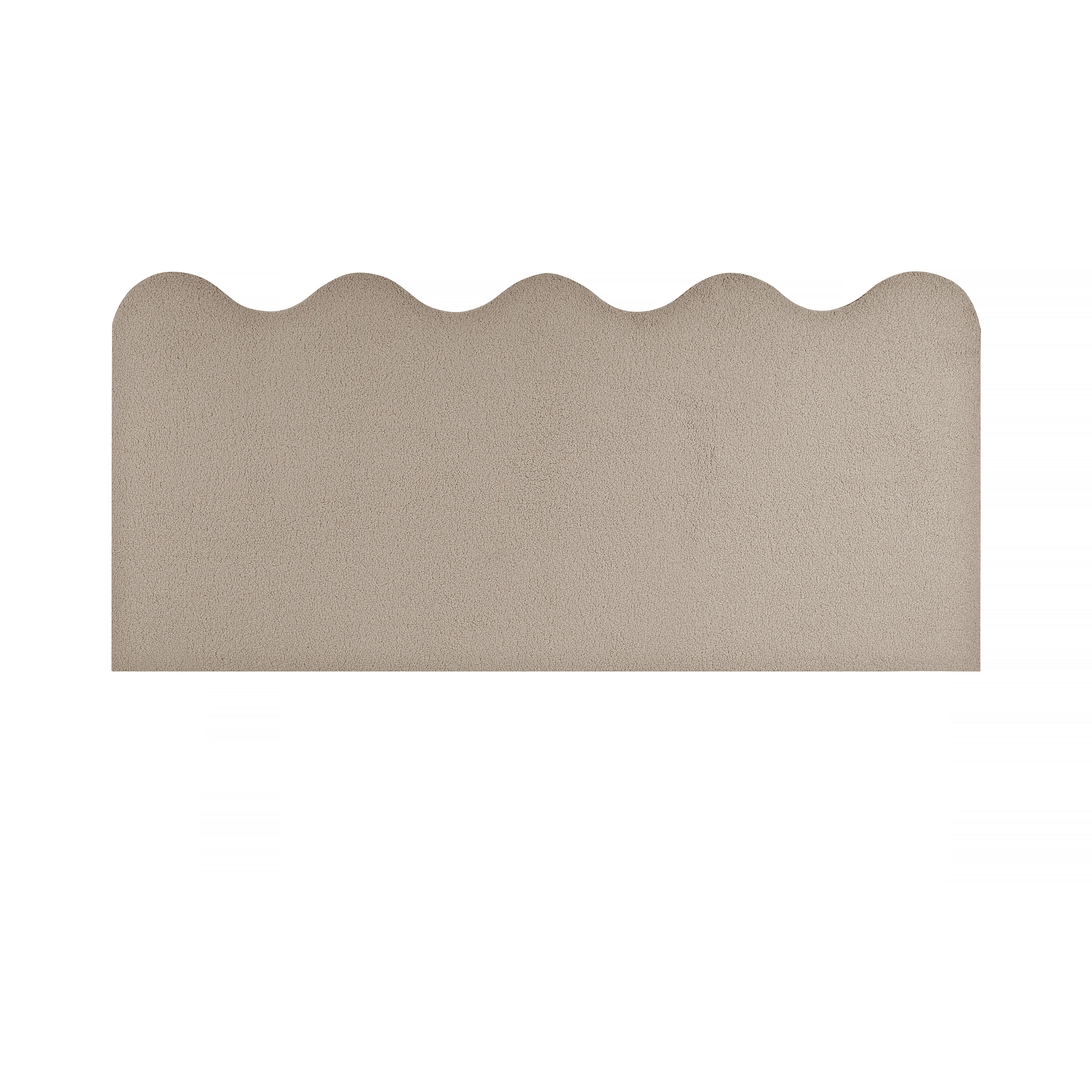 Cabecero Tapizado Wavy Teddy