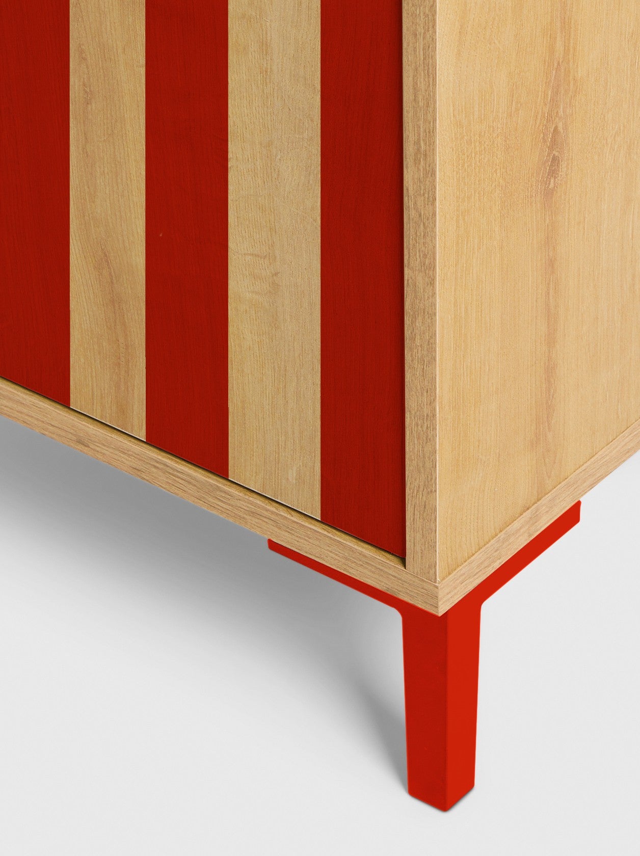 Aparador Alva Roble Red Stripes