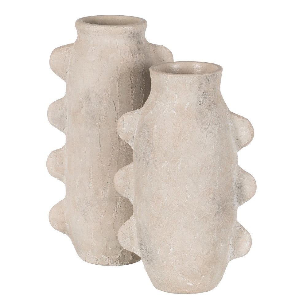 JARRÓN ORGANIC CREST BLANCO WHITE