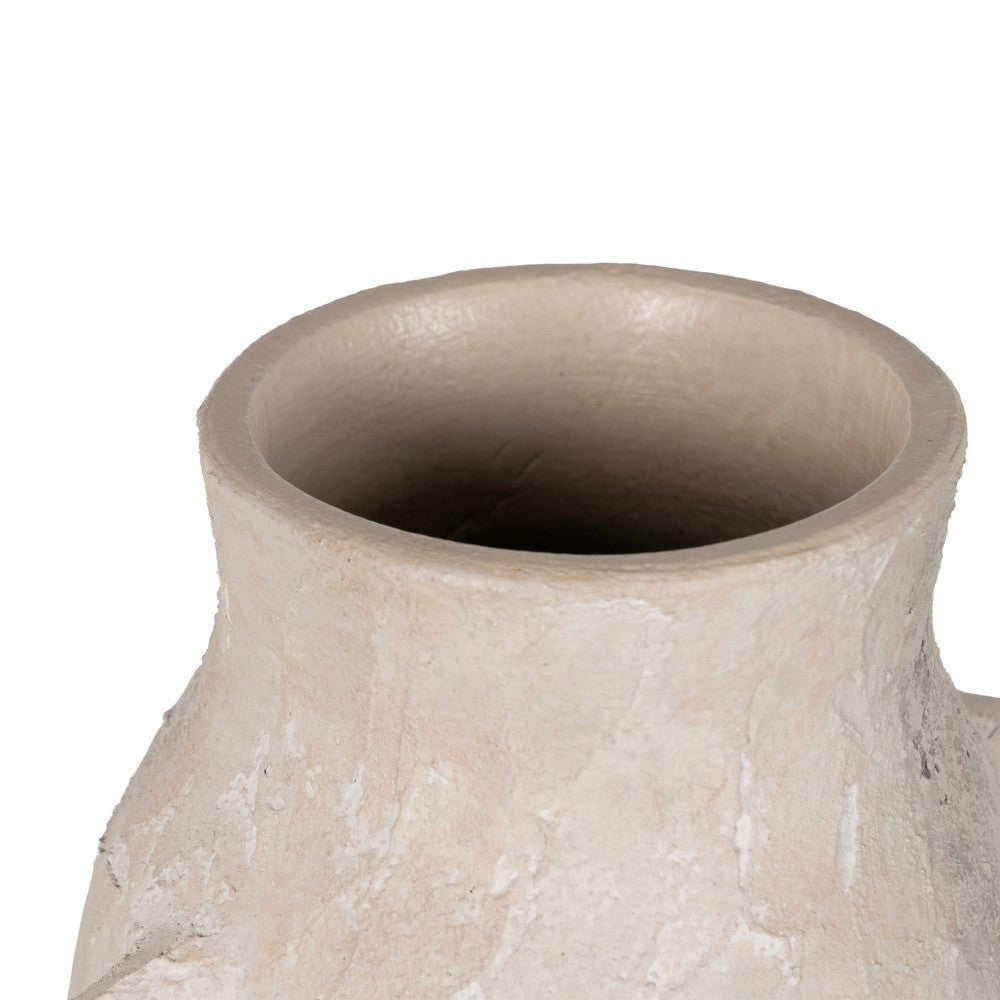 JARRÓN ORGANIC CREST BLANCO WHITE