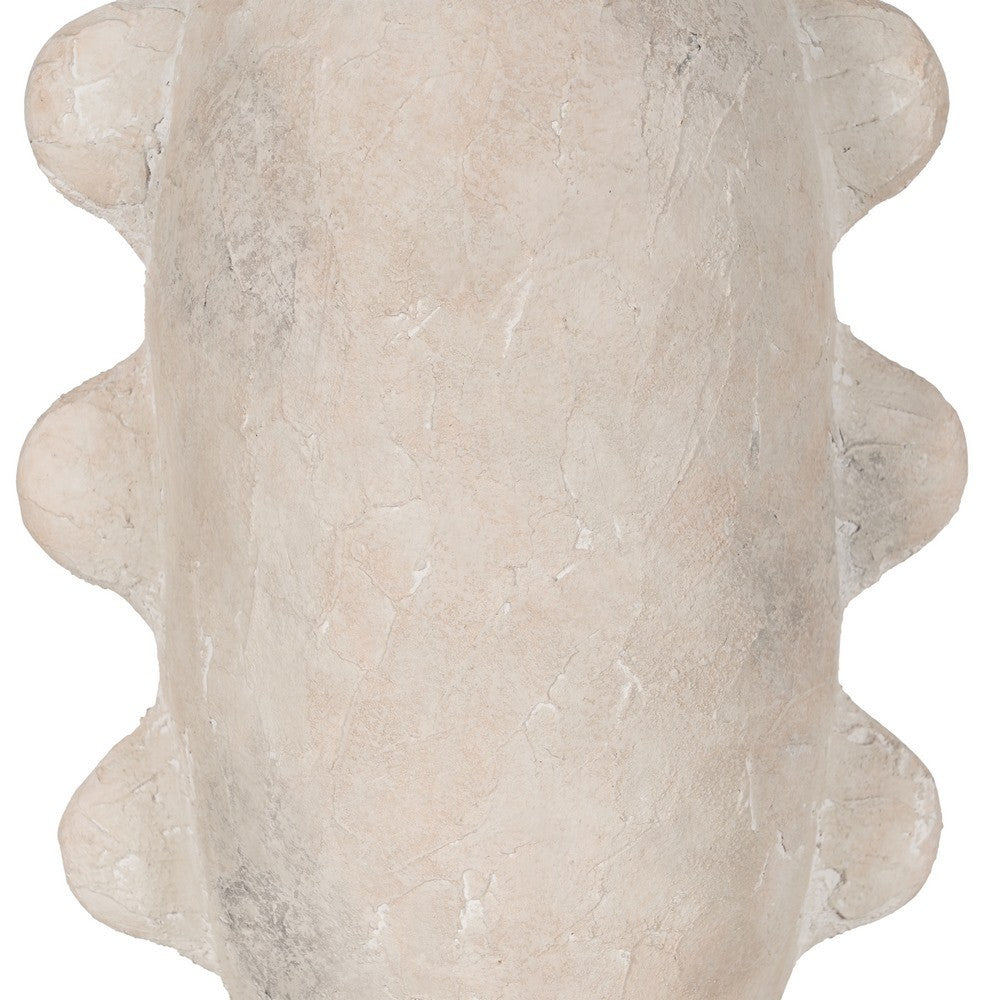 JARRÓN ORGANIC CREST BLANCO WHITE