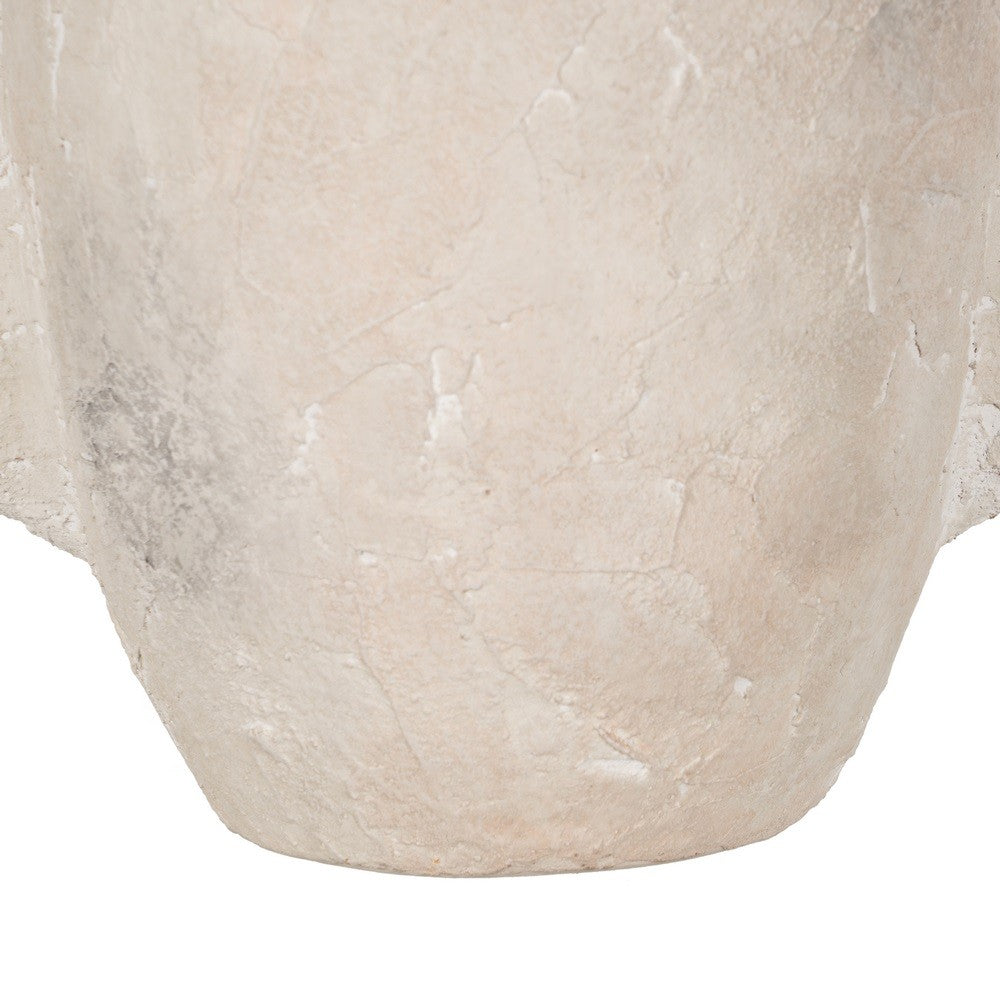 JARRÓN ORGANIC CREST BLANCO WHITE