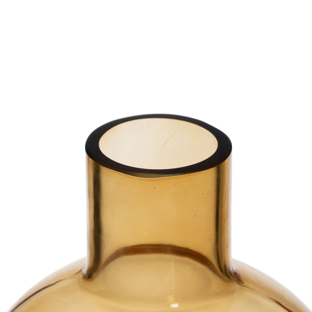 BOTELLA CRISTAL ORGANIC AMBAR