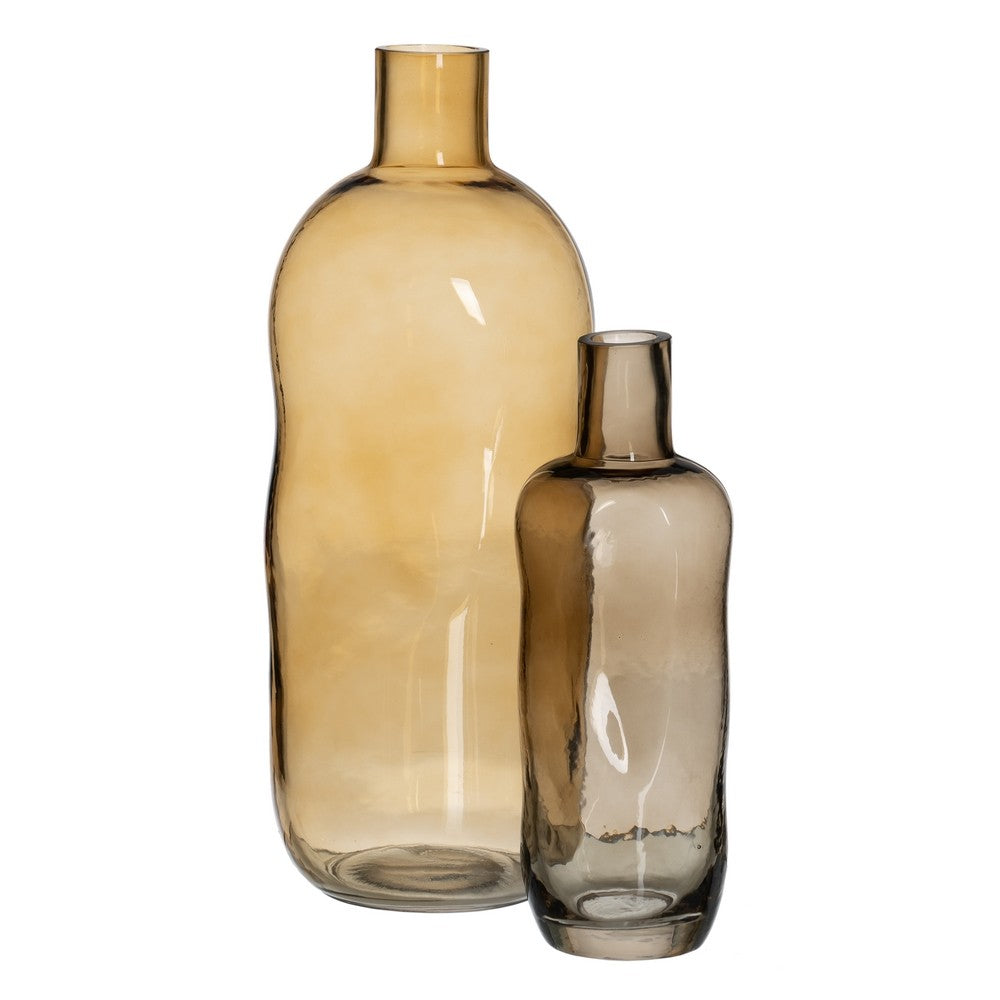 BOTELLA CRISTAL ORGANIC AMBAR