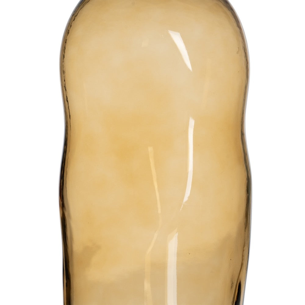 BOTELLA CRISTAL ORGANIC AMBAR