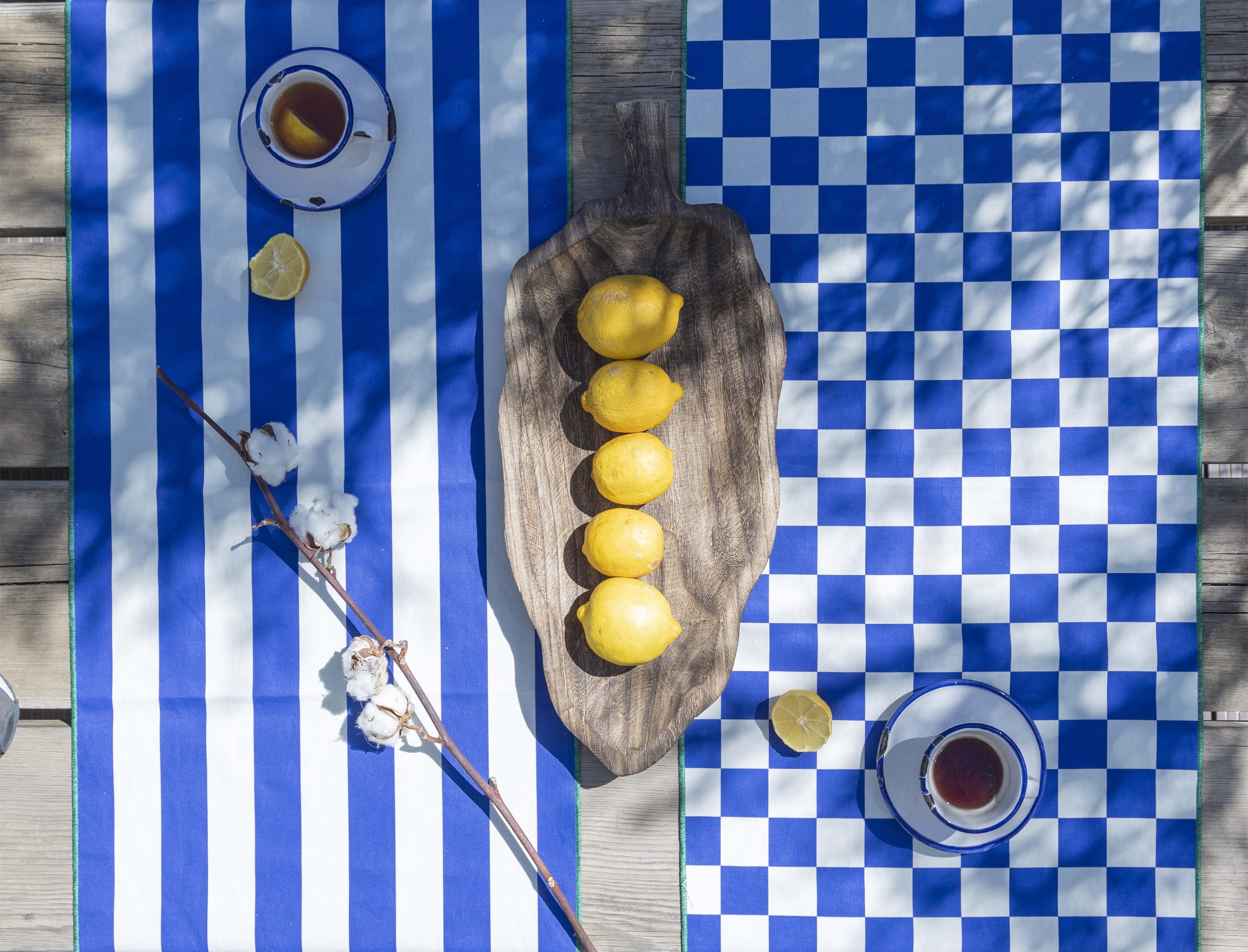 Set 2 Caminos de Mesa Marshall (Blue)