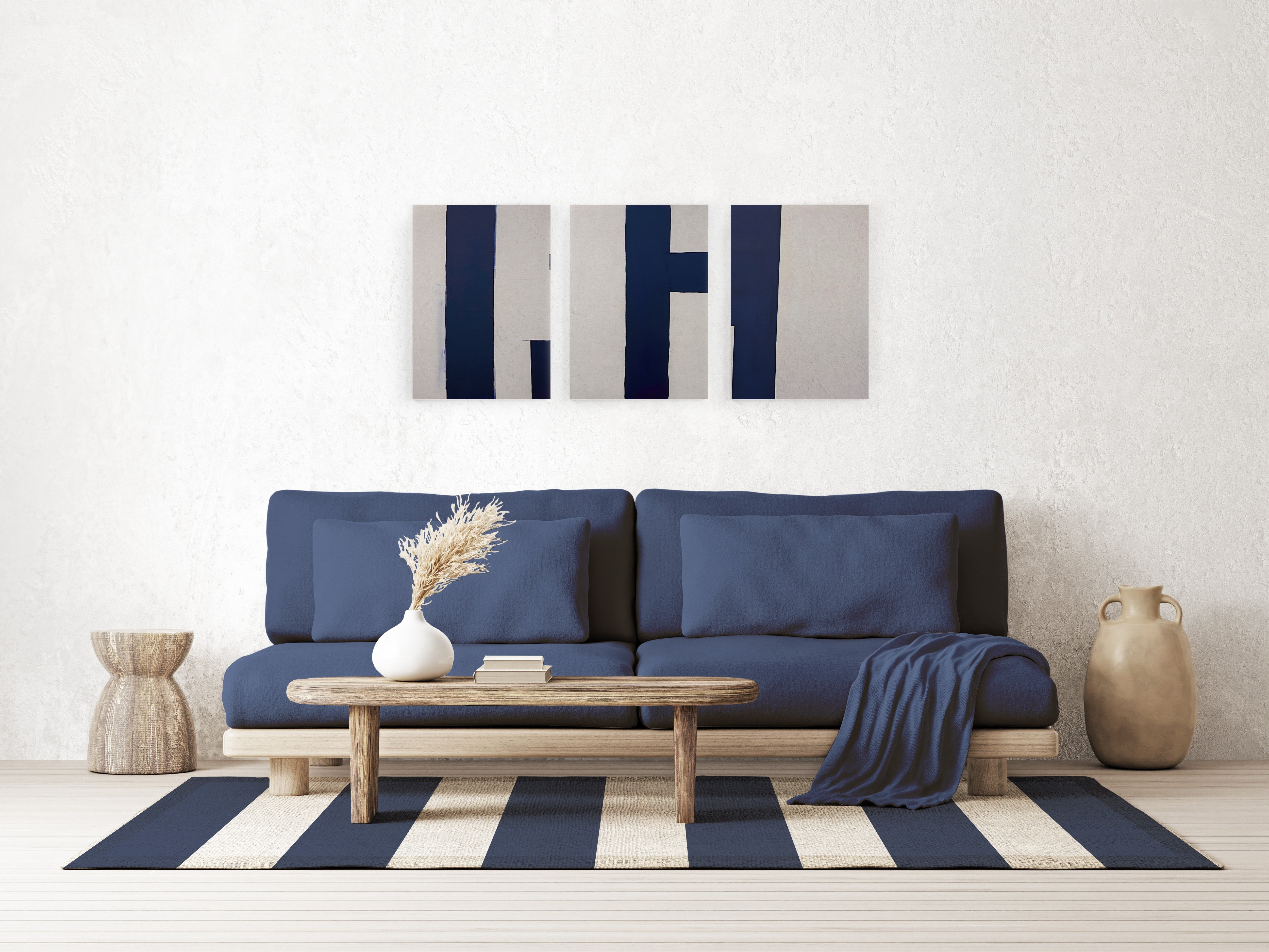 Set Lienzos (3)60x40 (Azure)