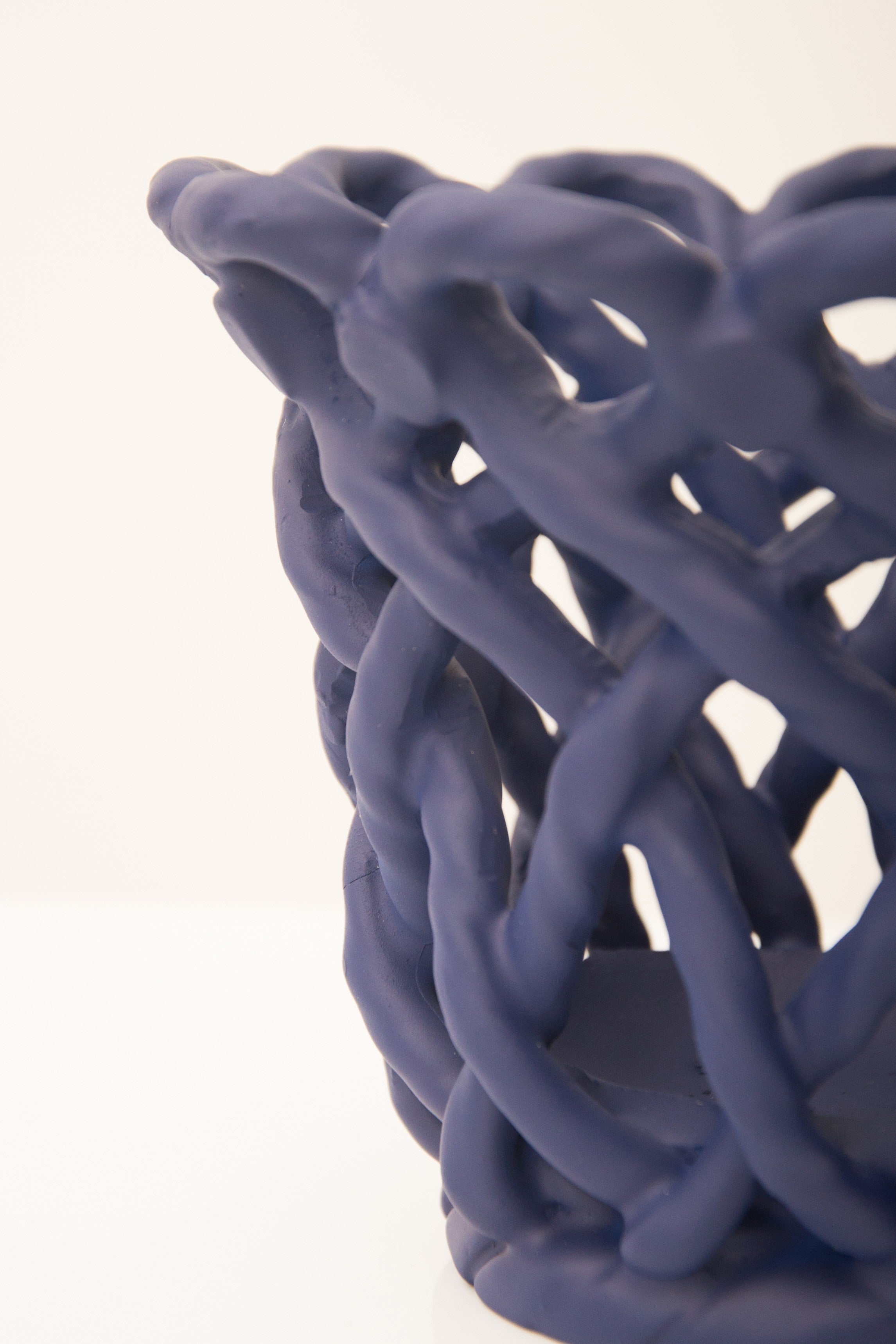 Woody Ceramic Basket