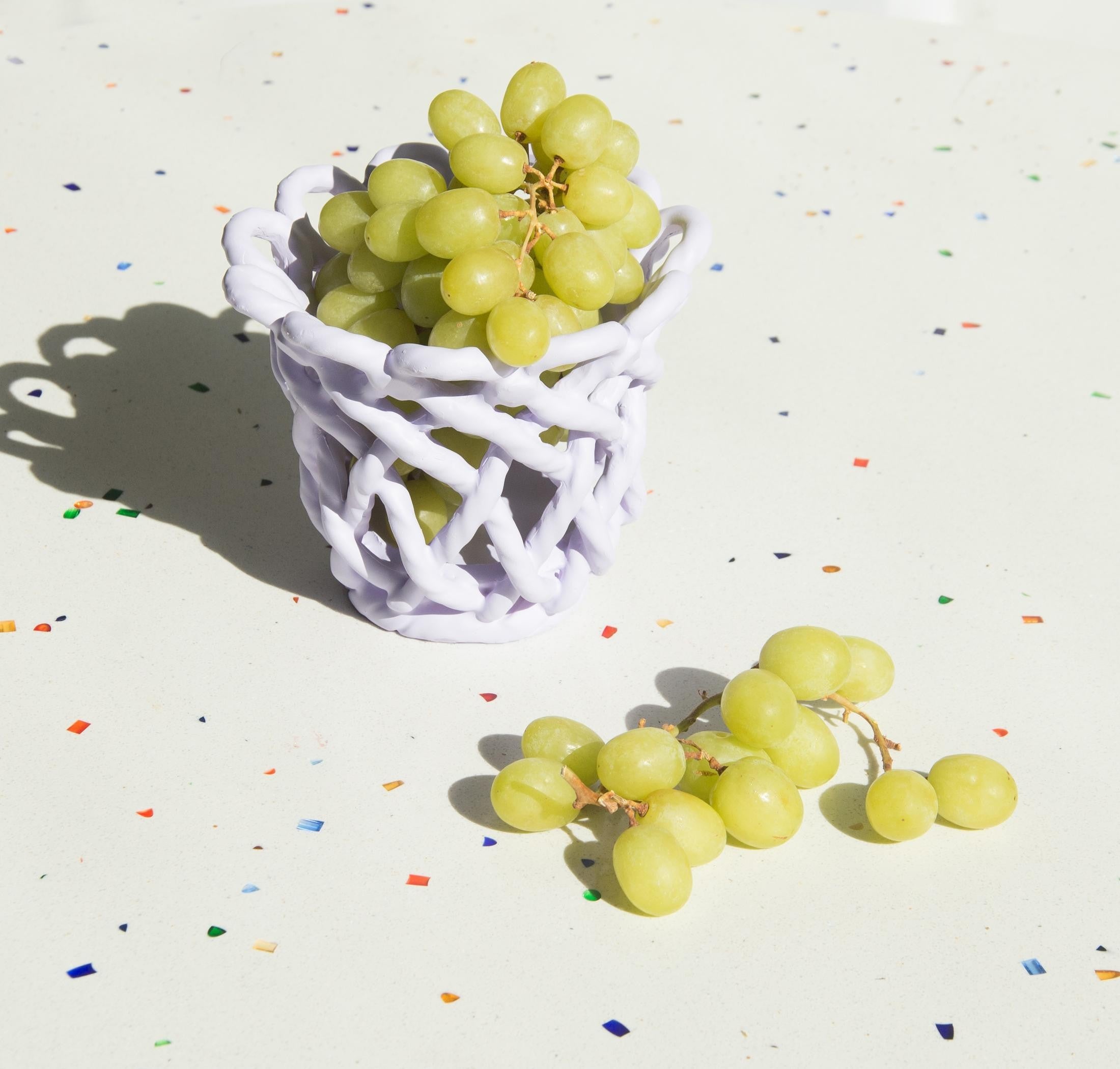 Woody Ceramic Basket