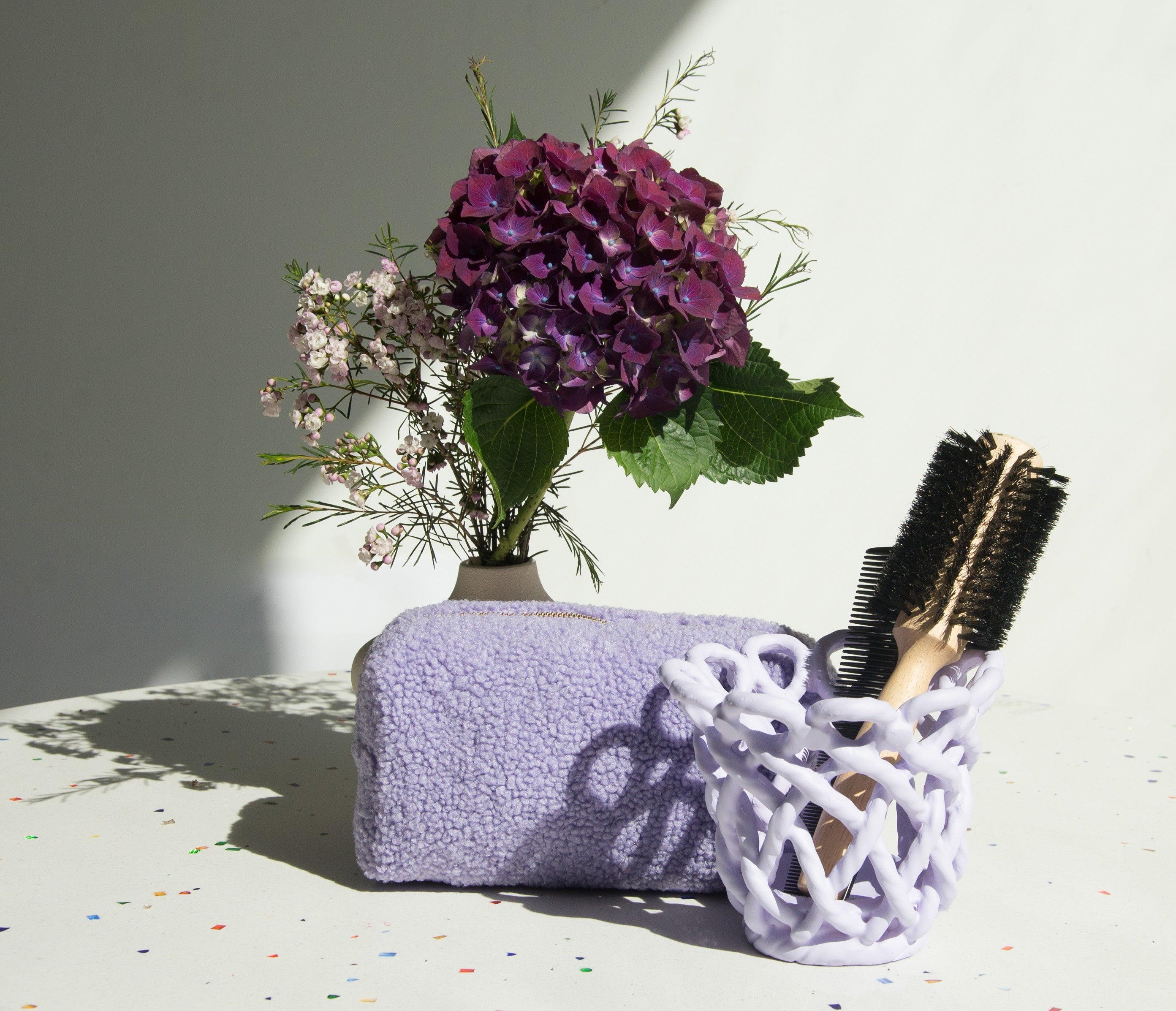 Woody Ceramic Basket