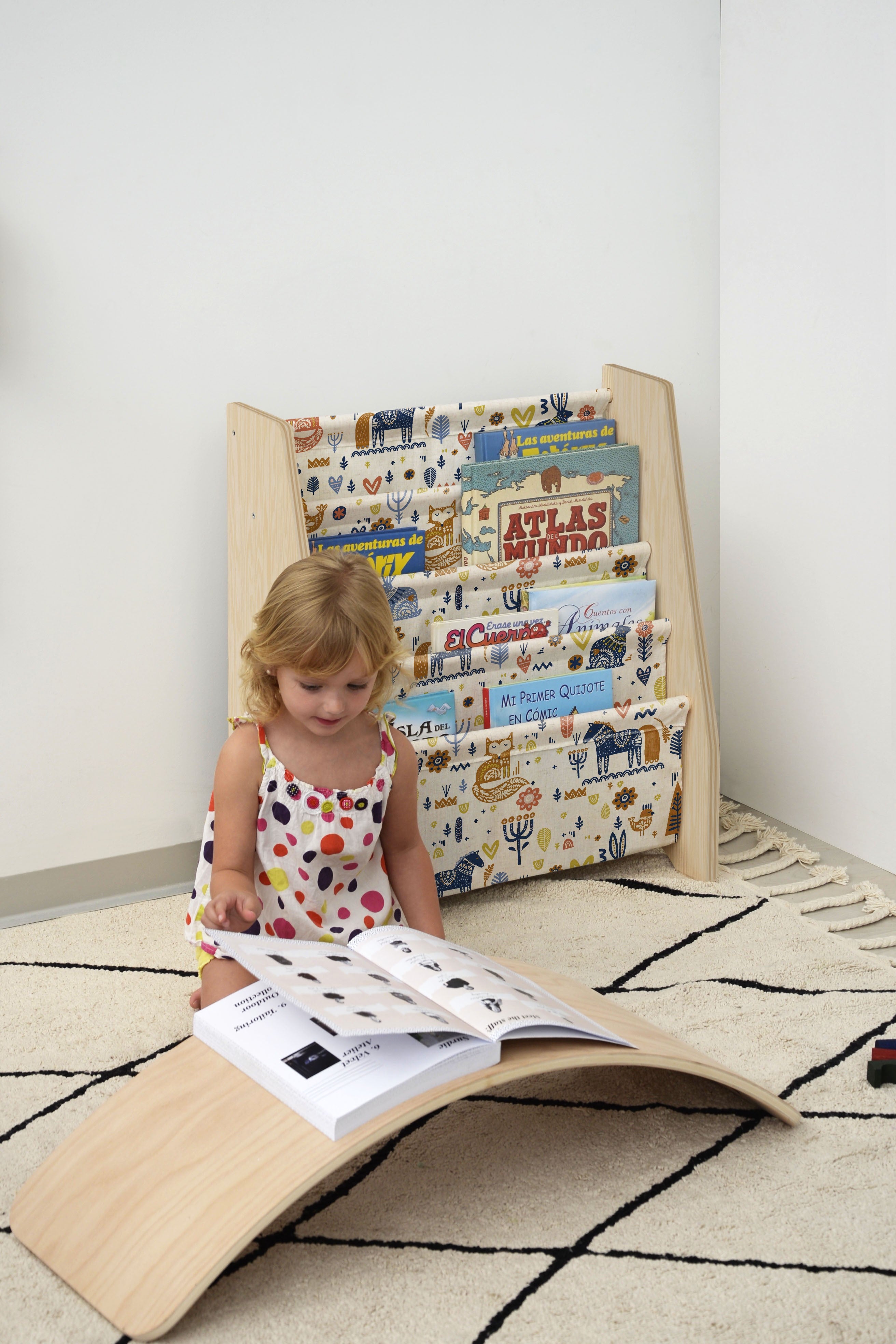 Libreria Textil Estilo Montessori (Nordic)