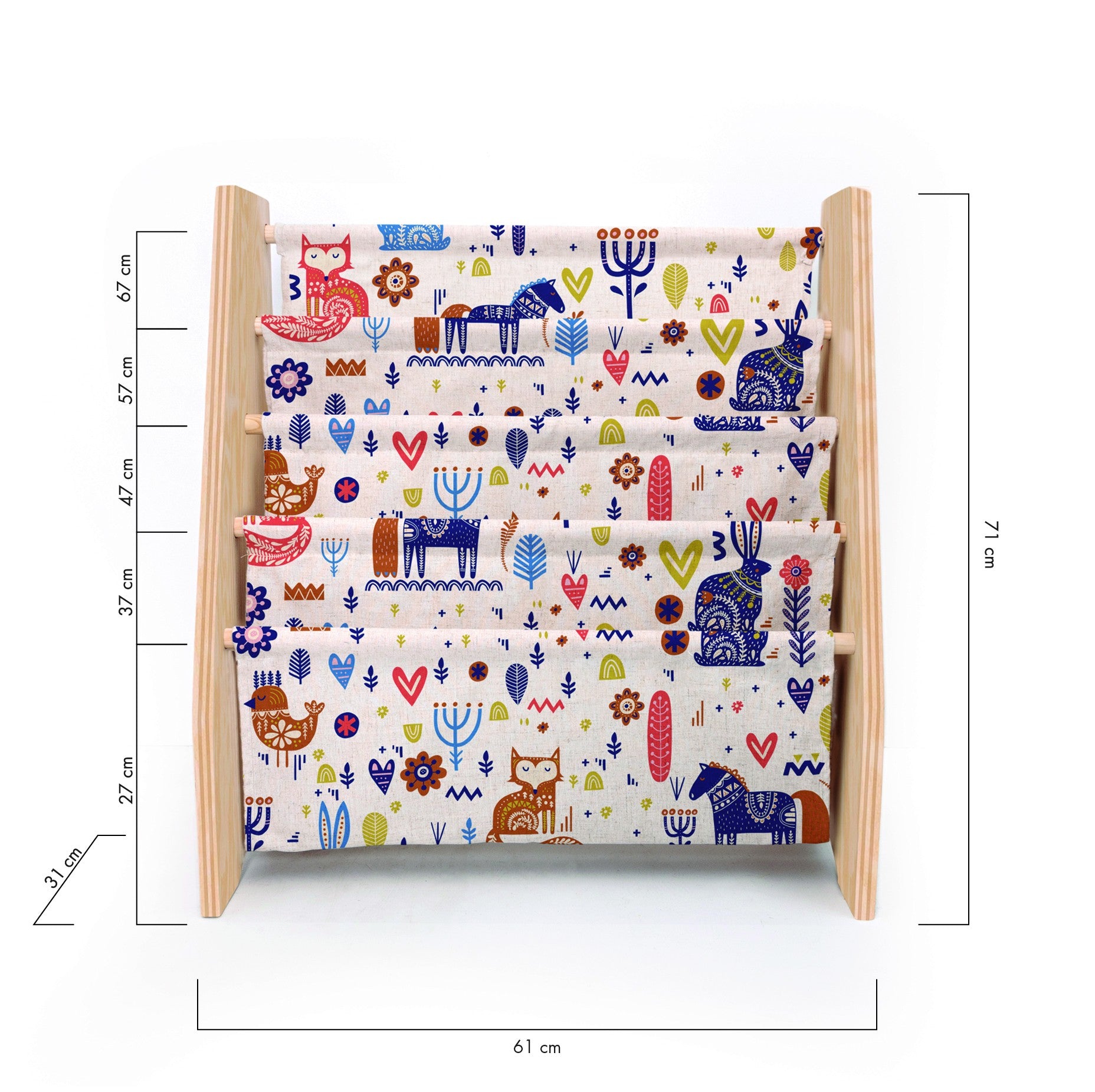 Libreria Textil Estilo Montessori (Nordic)