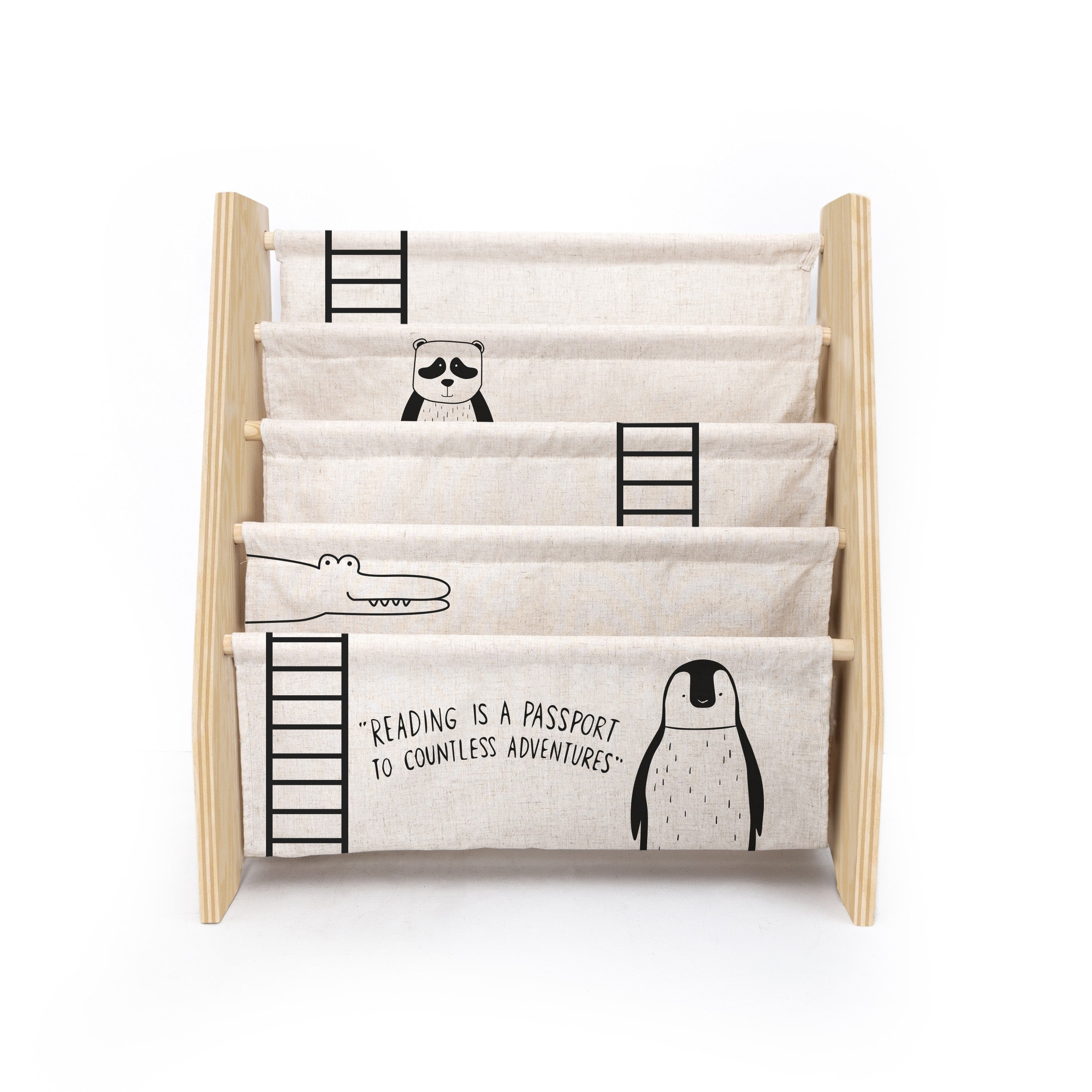 Libreria Textil Estilo Montessori (Animals)
