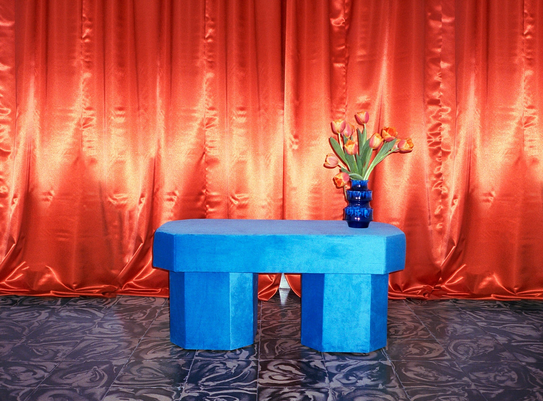 Viva Bench Light Blue