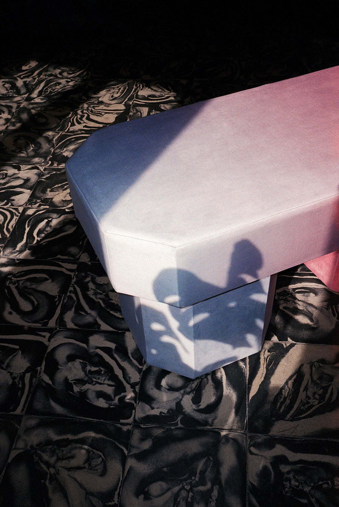 Viva bench degrade Pink and Blue