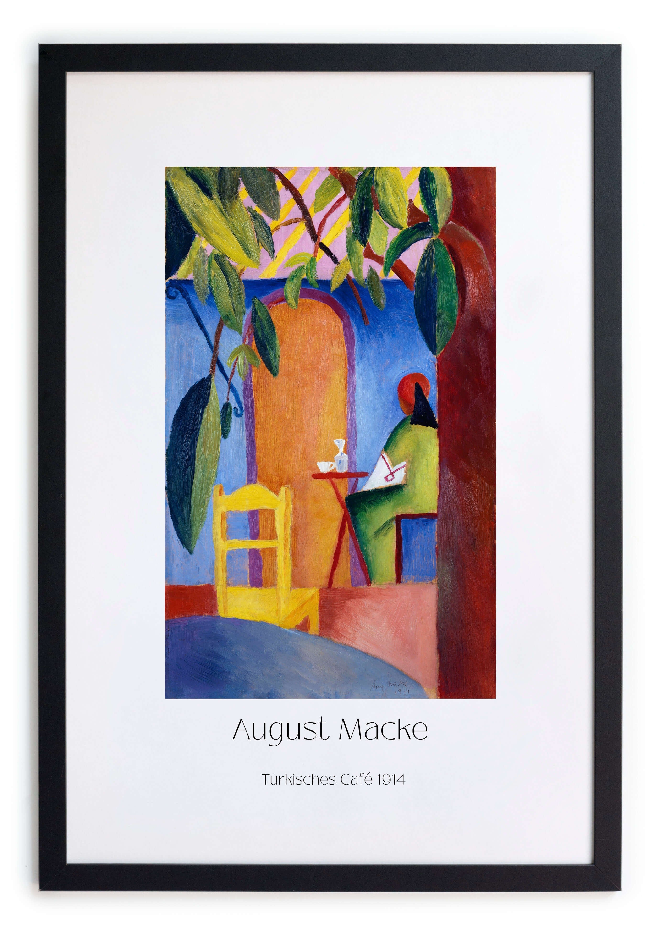 Cuadro moldura Macke Turkish