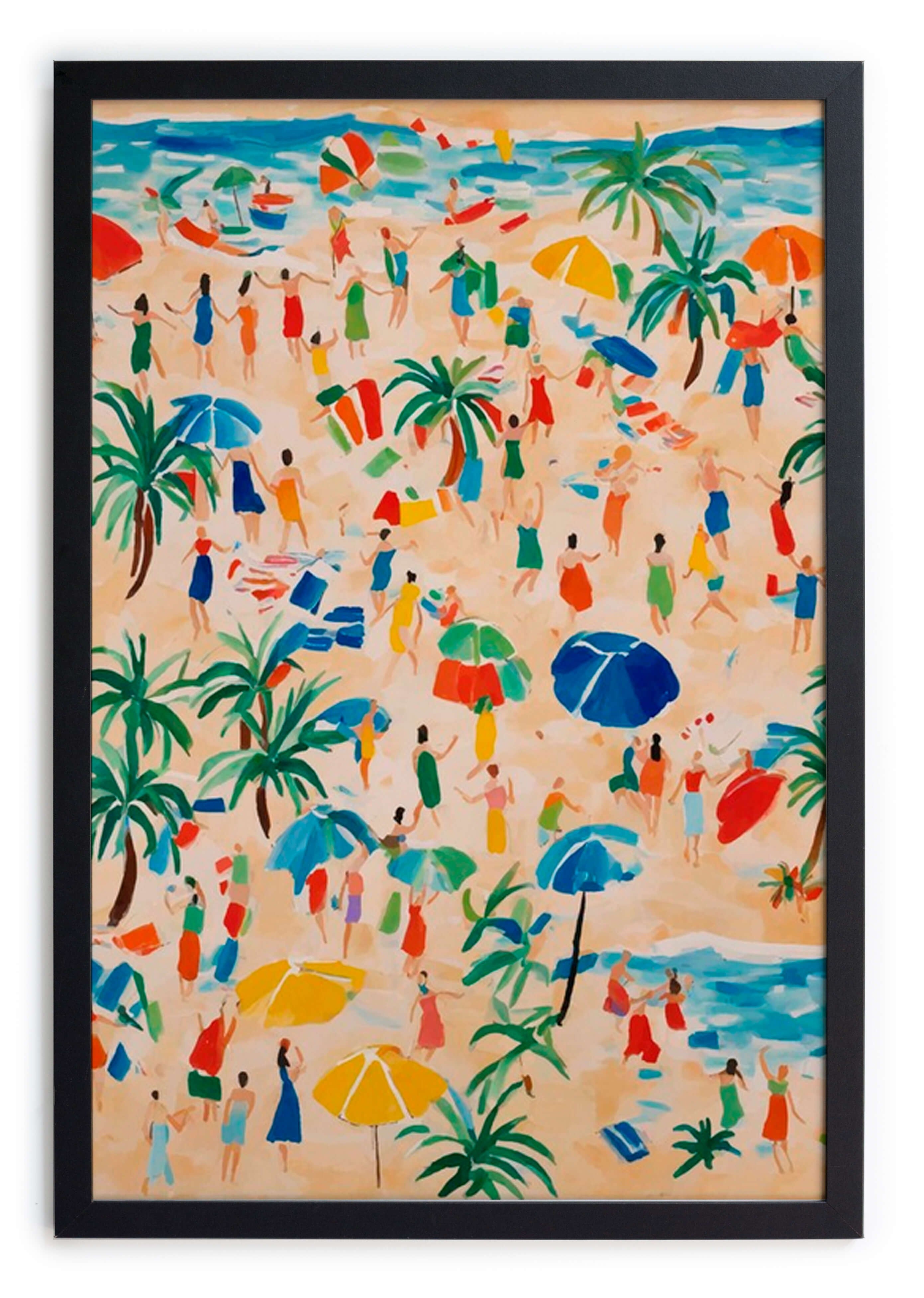 Cuadro moldura Beach Days