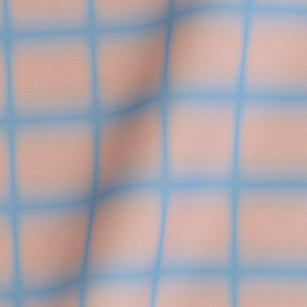Outdoor Gradient Grid Pink