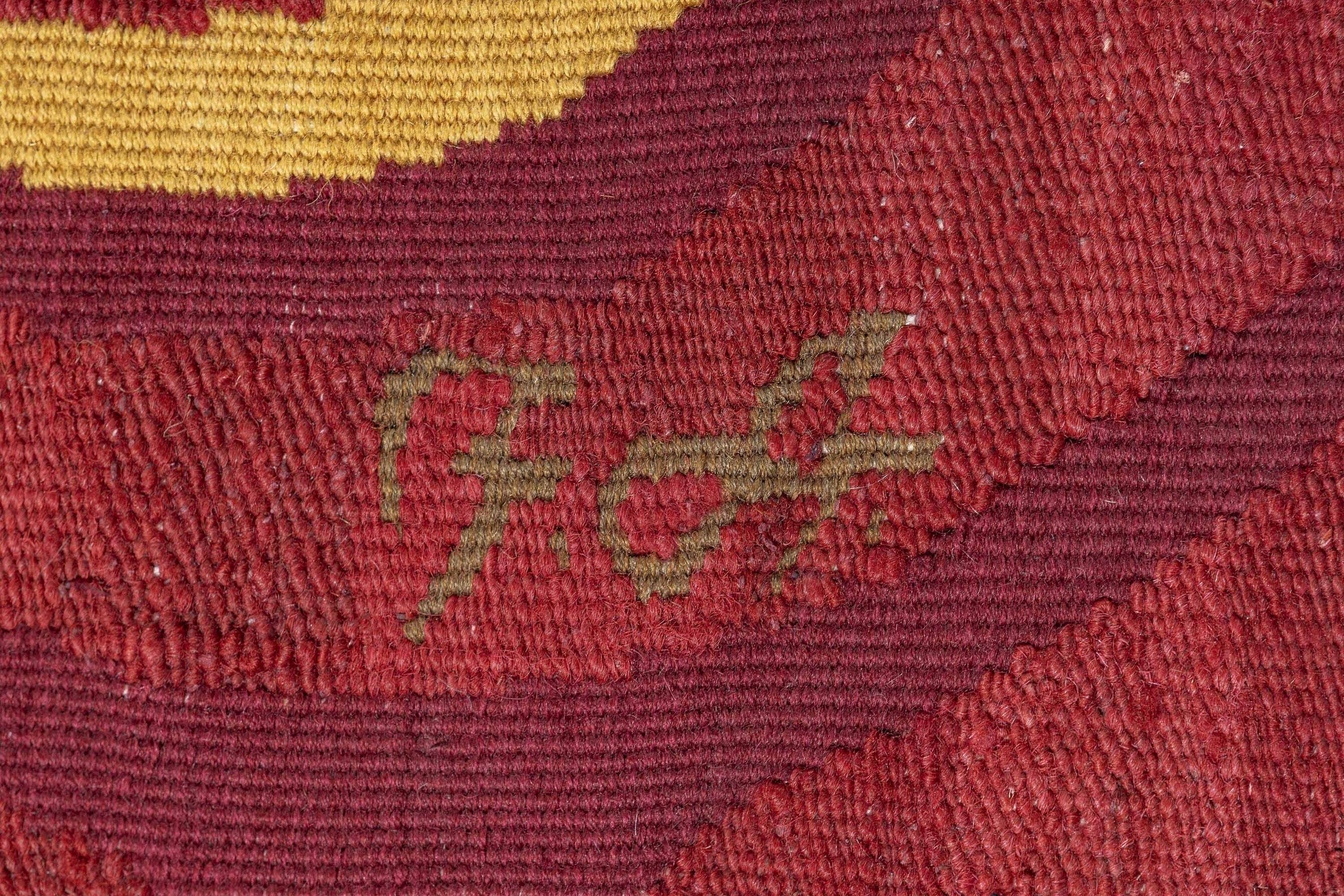 Alfombra Kilim IKAT Inspiración 70's