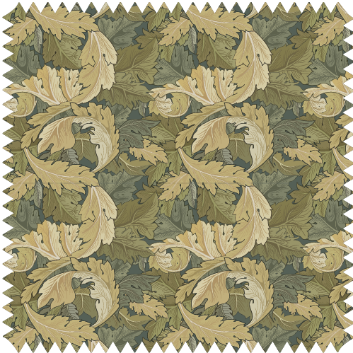 Tela Estampada Velvet 70's Palm Leaves