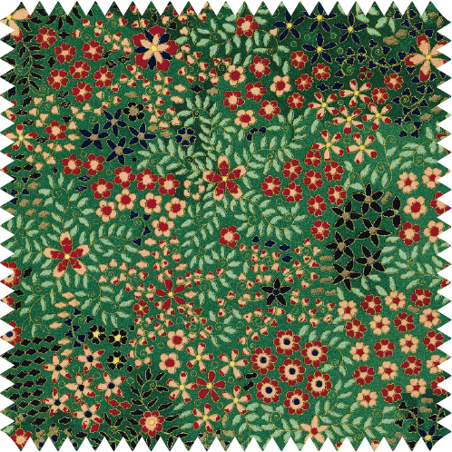 Tela Estampada Velvet 70's Shunshine petals