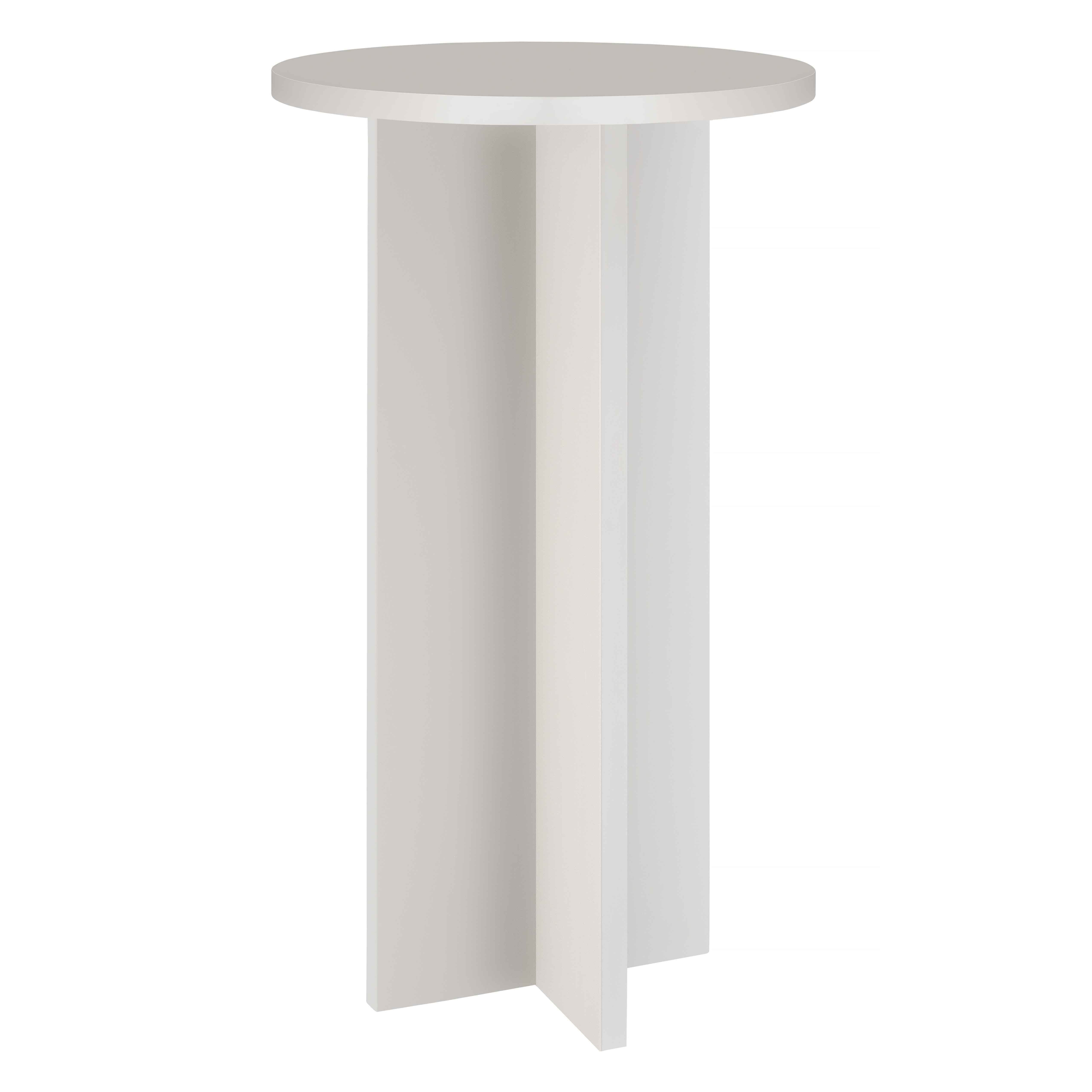 Mesa Alta Redonda Chin Chin Taupe 60