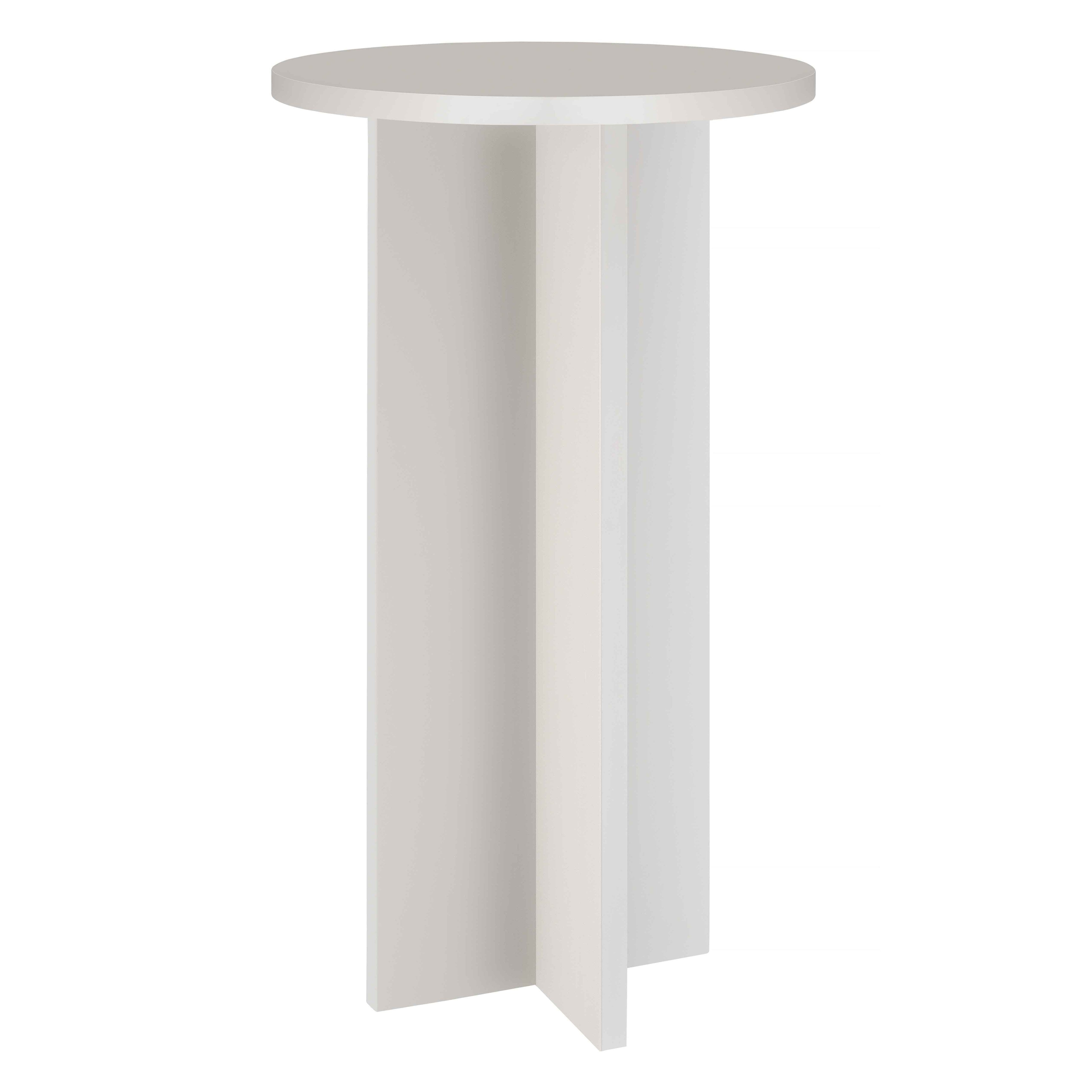 Mesa Alta Redonda Chin Chin Taupe 60